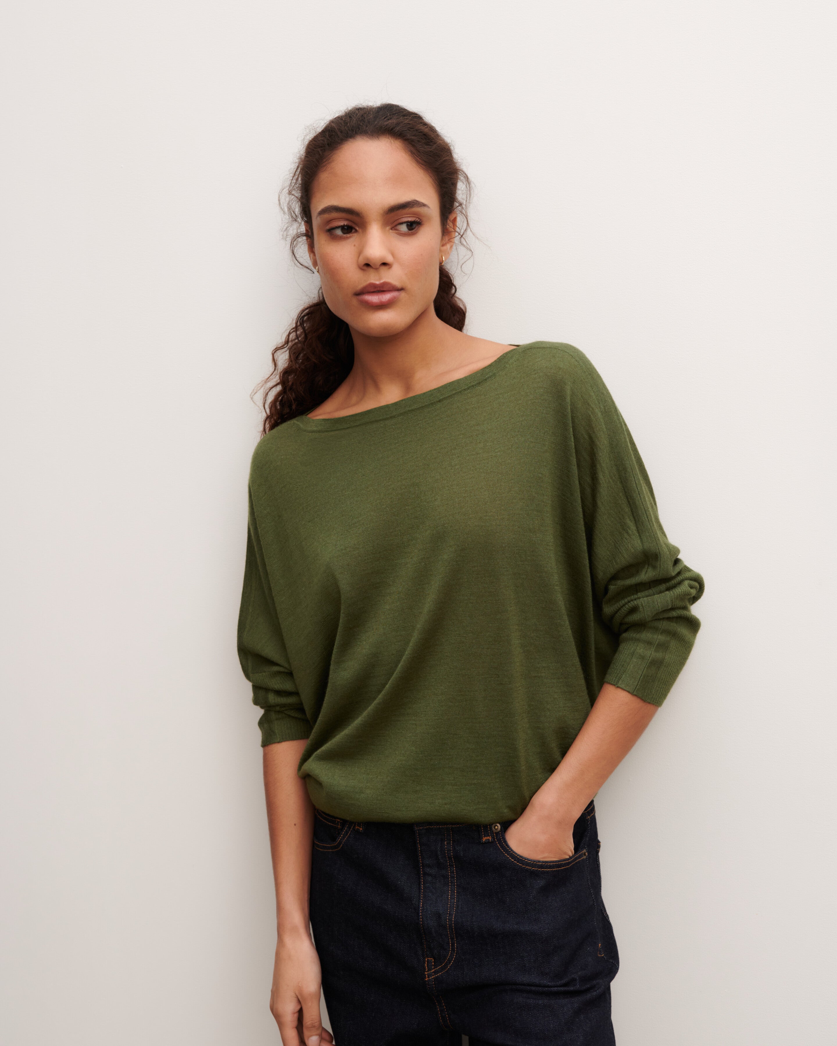 Pull oversize-SAUGE-70% cachemire 30% soie