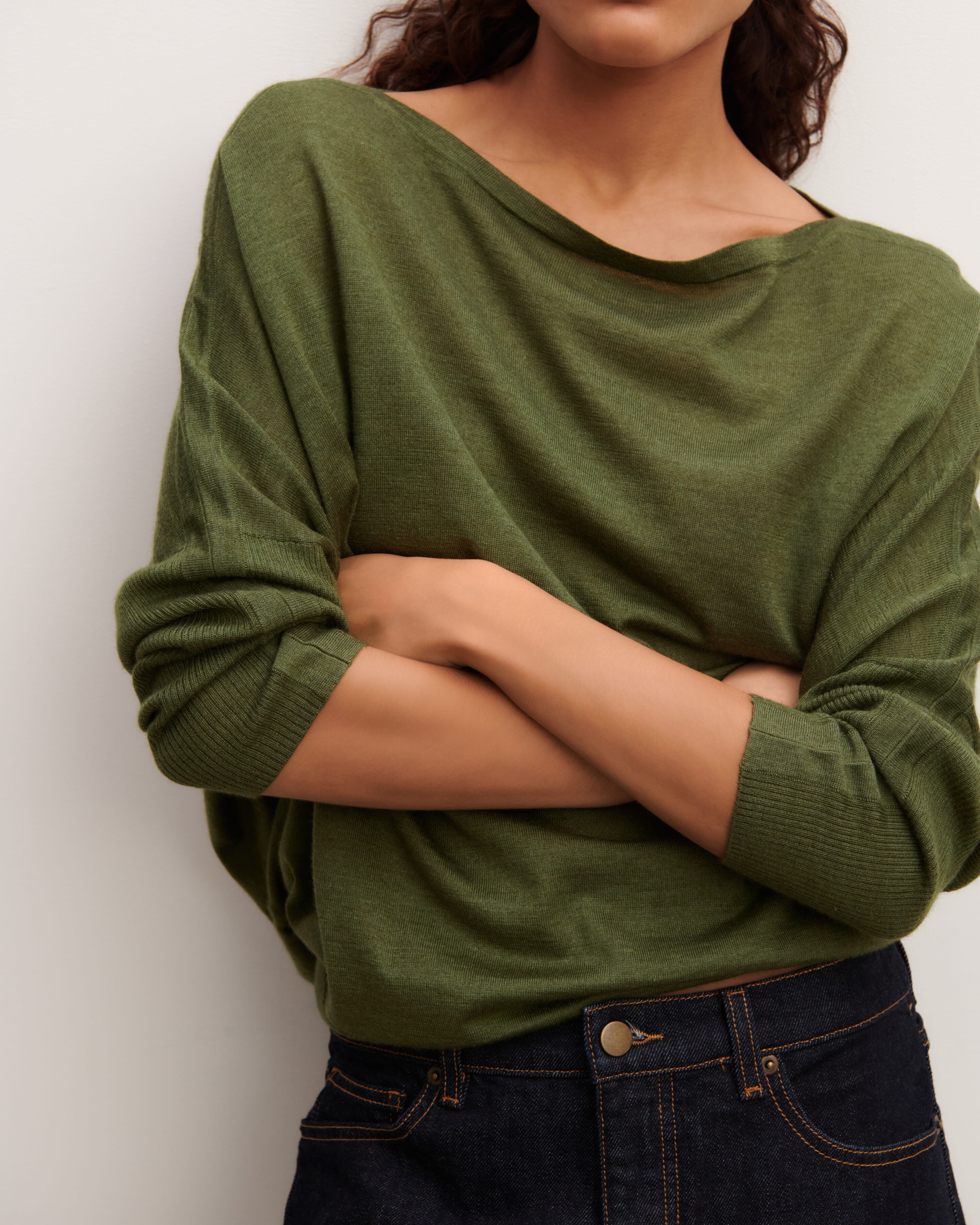 Pull oversize-SAUGE-70% cachemire 30% soie