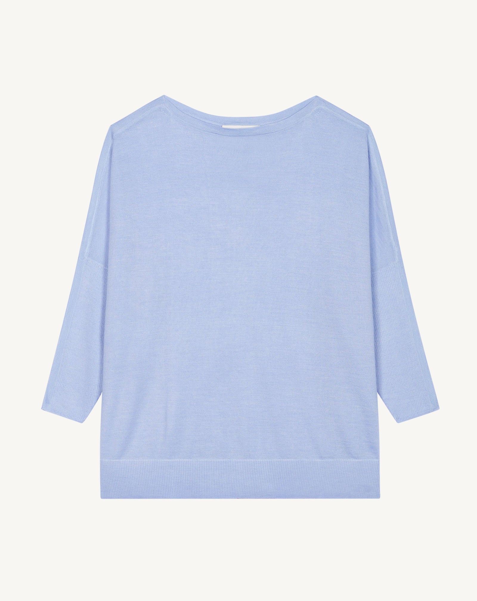 Pull oversize-BLEU AGATE-70% cachemire 30% soie