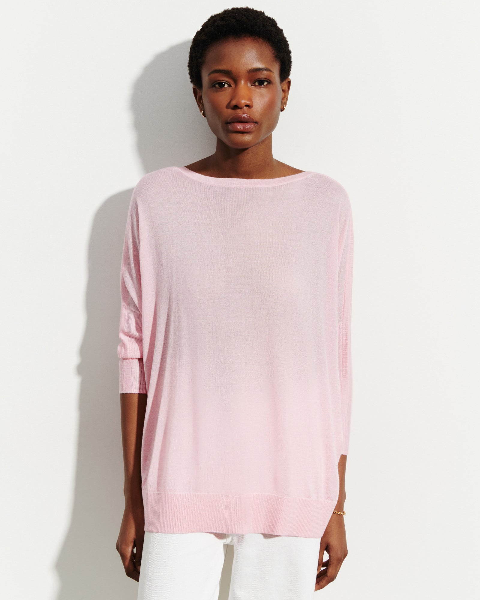 Pull oversize-SAKURA-70% cachemire 30% soie