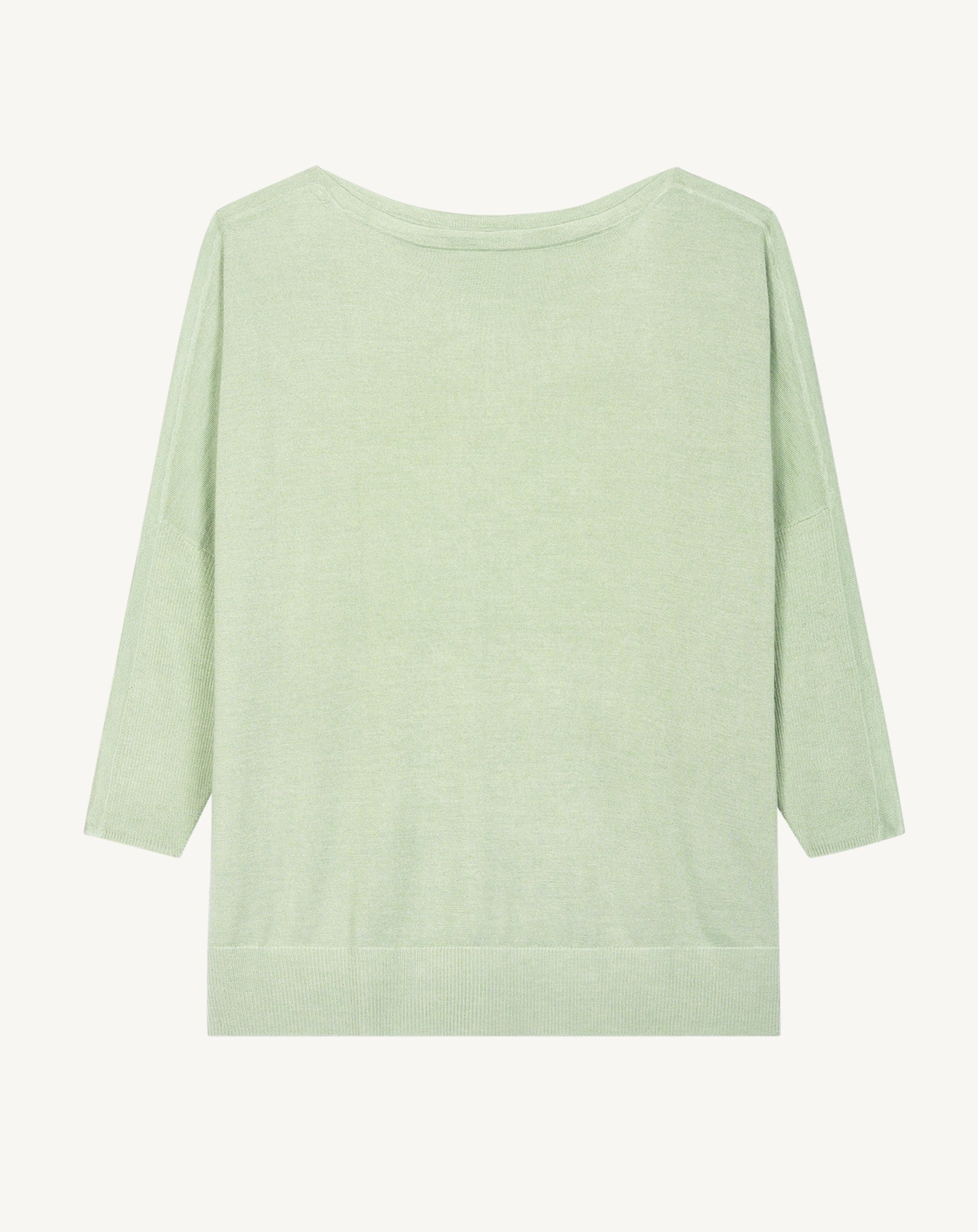 Pull oversize-VERT AMANDE-70% cachemire 30% soie
