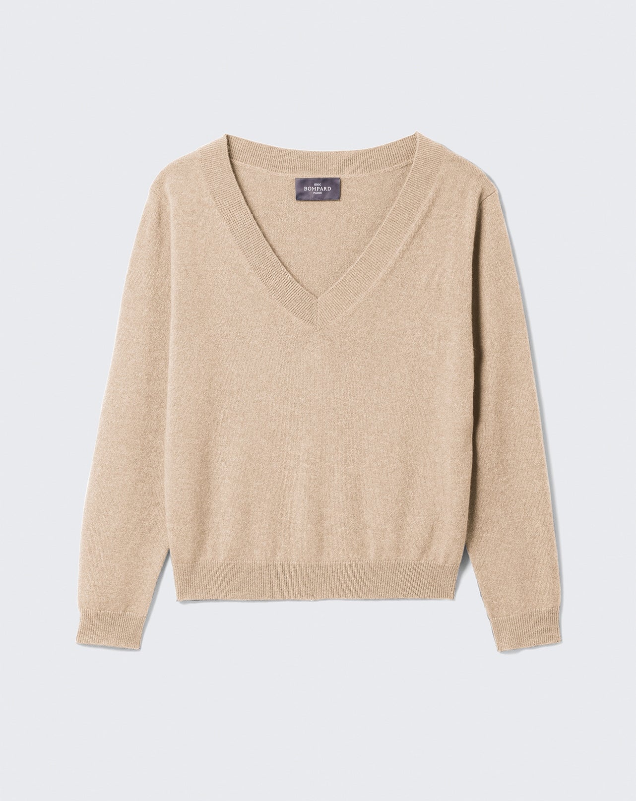 Pull V court-AVOINE-100% CACHEMIRE