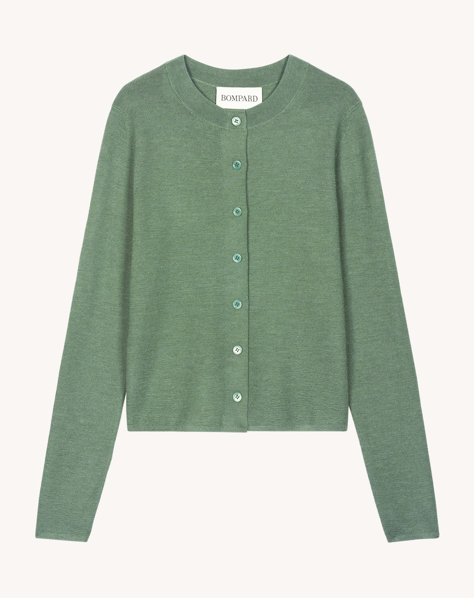 Cardigan maille unie-JADE-70% cachemire 30% soie