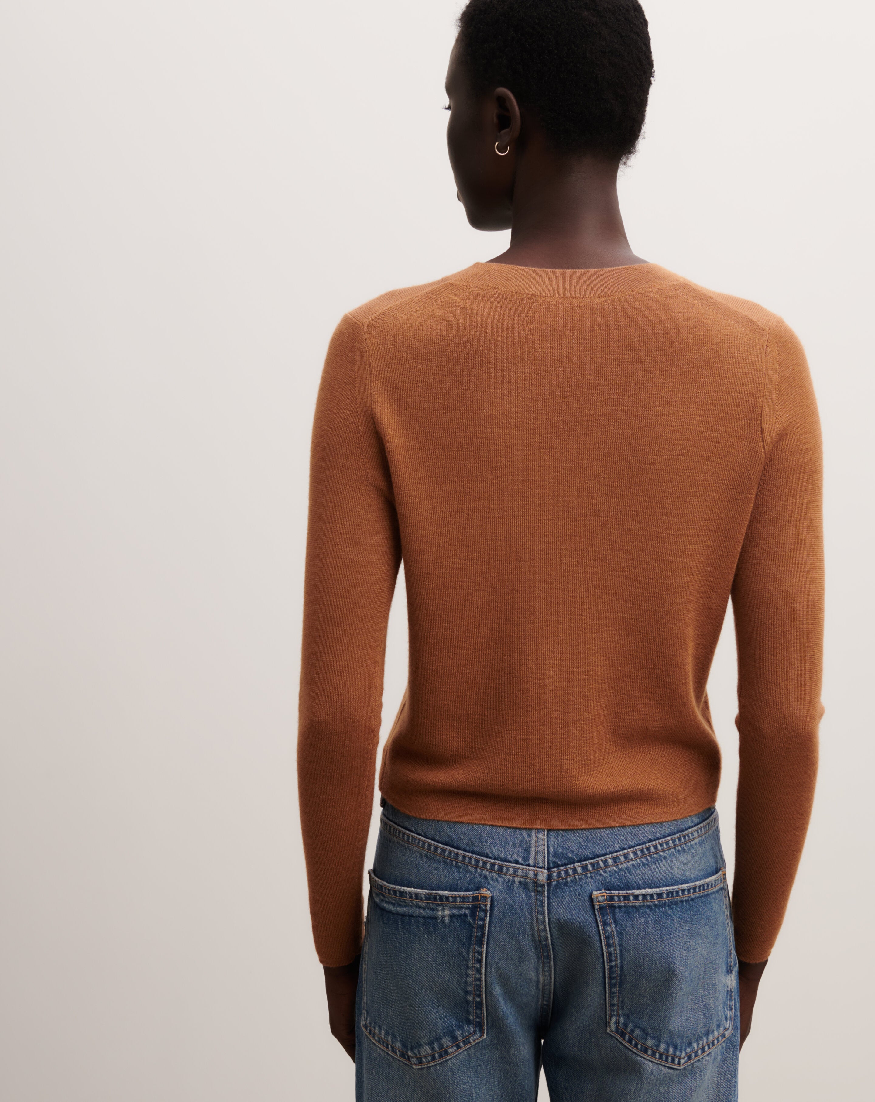 Cardigan maille unie-MACCHIATO-70% cachemire 30% soie