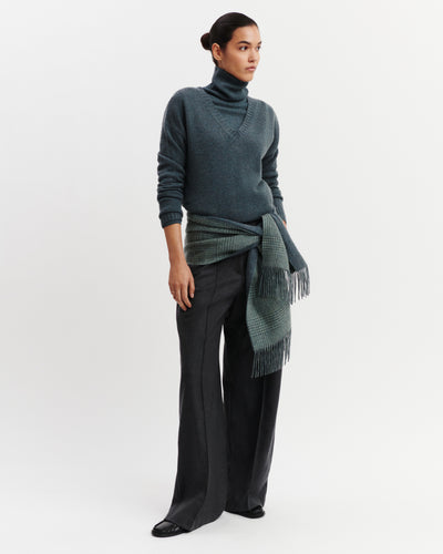 Pull col rond Léonore-BLEU GRANIT-100% cachemire