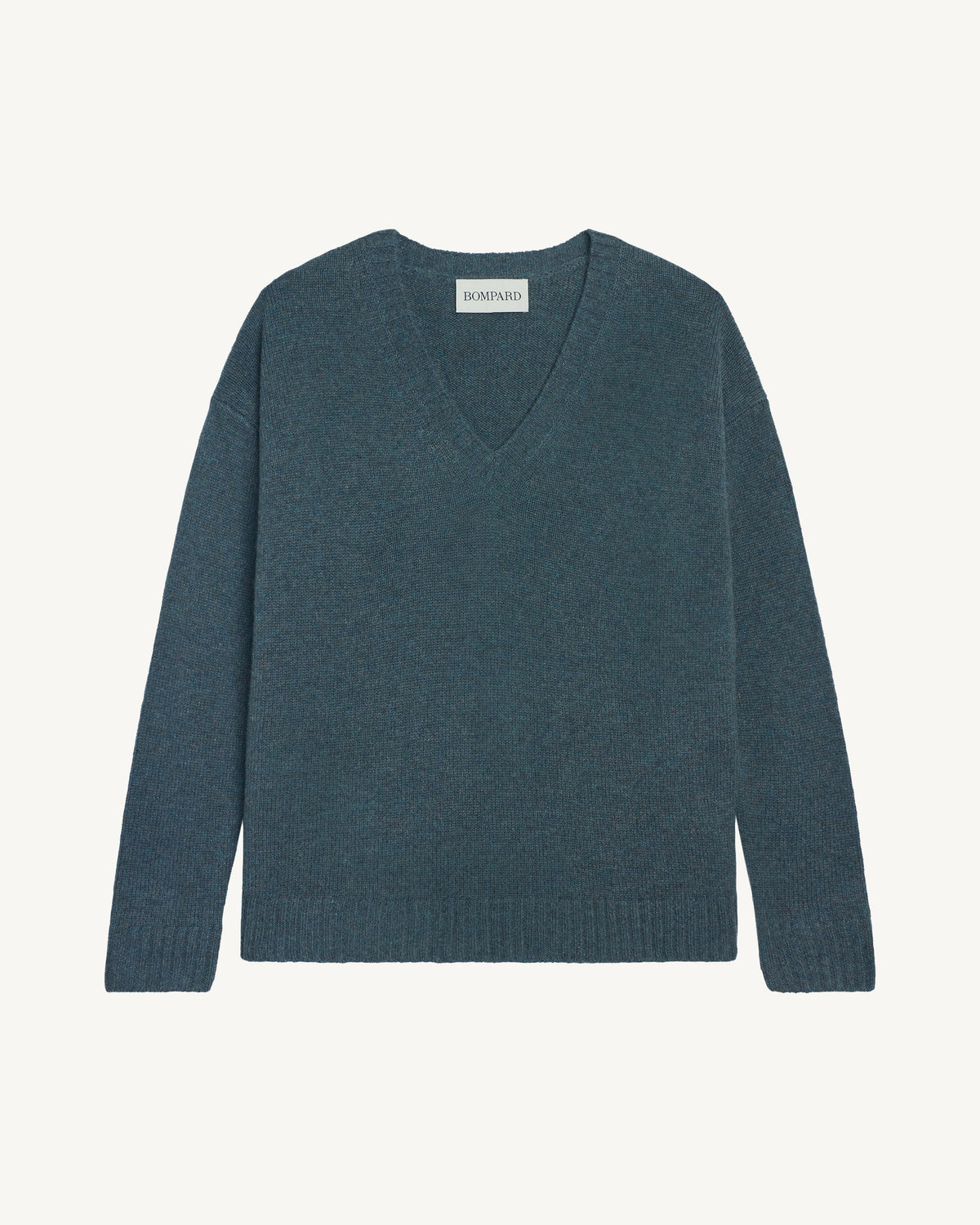 Pull col rond Léonore-BLEU GRANIT-100% cachemire