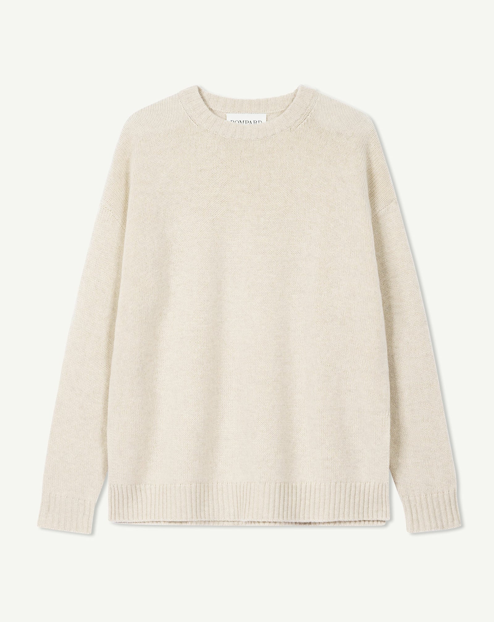 Pull col rond ample-AVOINE-100% cachemire