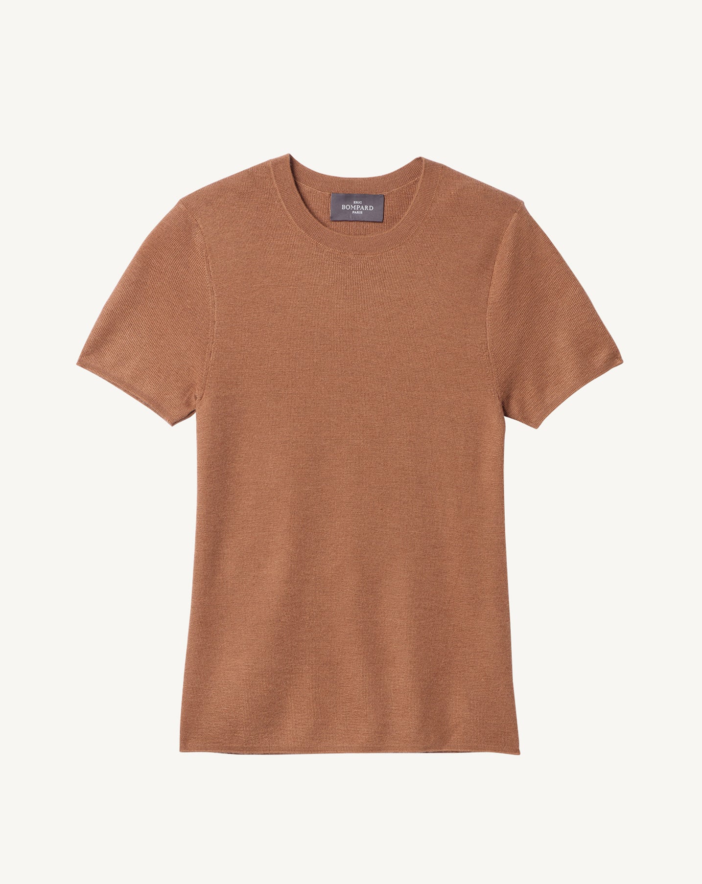 Col rond maille unie-VICUNA-70% CACHEMIRE 30% SOIE