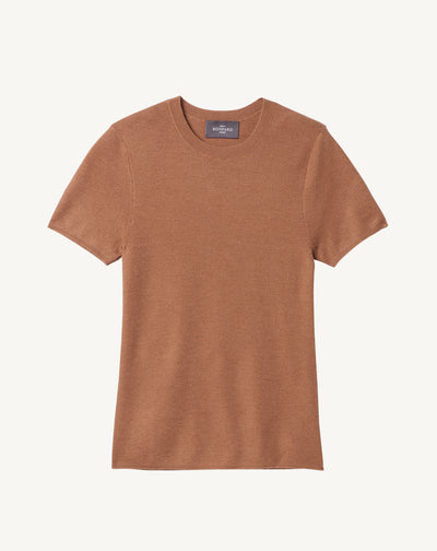 Col rond maille unie-VICUNA-70% CACHEMIRE 30% SOIE