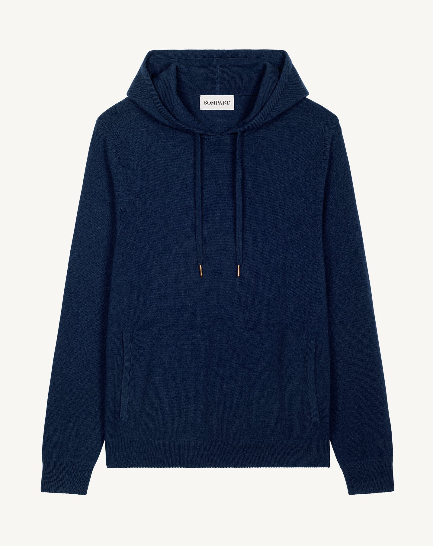 Pull à capuche-BLEU NOCTURNE-100% cachemire