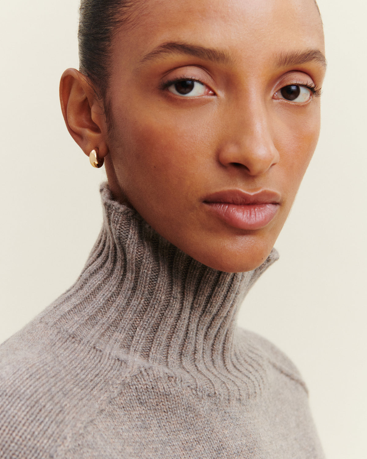 Pull col montant Alix-MILLET-100% cachemire