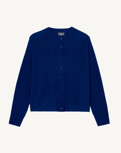 Cardigan oversize-AMIRAL-70% coton 30% cachemire