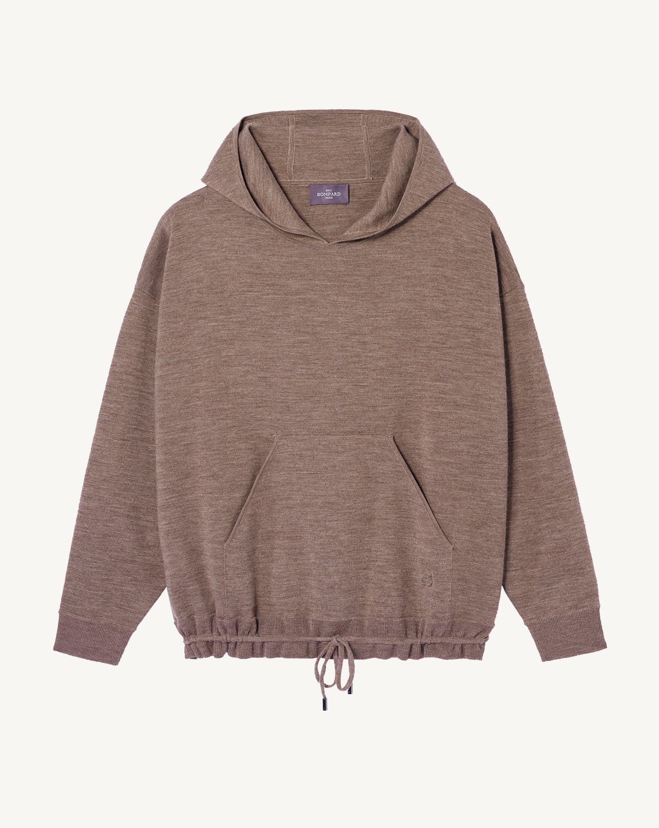 Pull à capuche double face-MILLET-100% LAINE INTERIEUR ET EXTERIEUR + 85% POLYAMIDE 15% ELASTHANNE