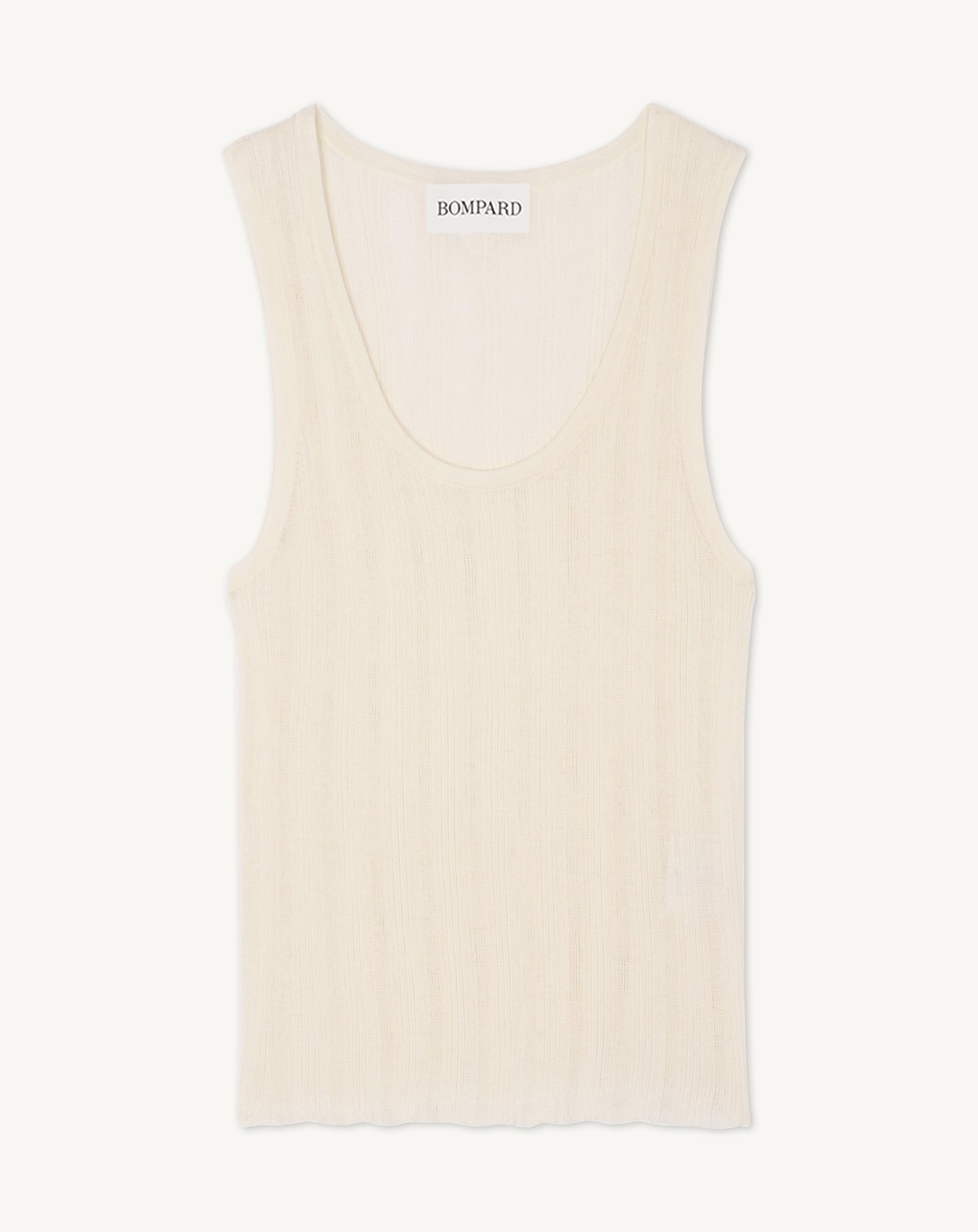 Débardeur en côtes-PANNA-100% coton