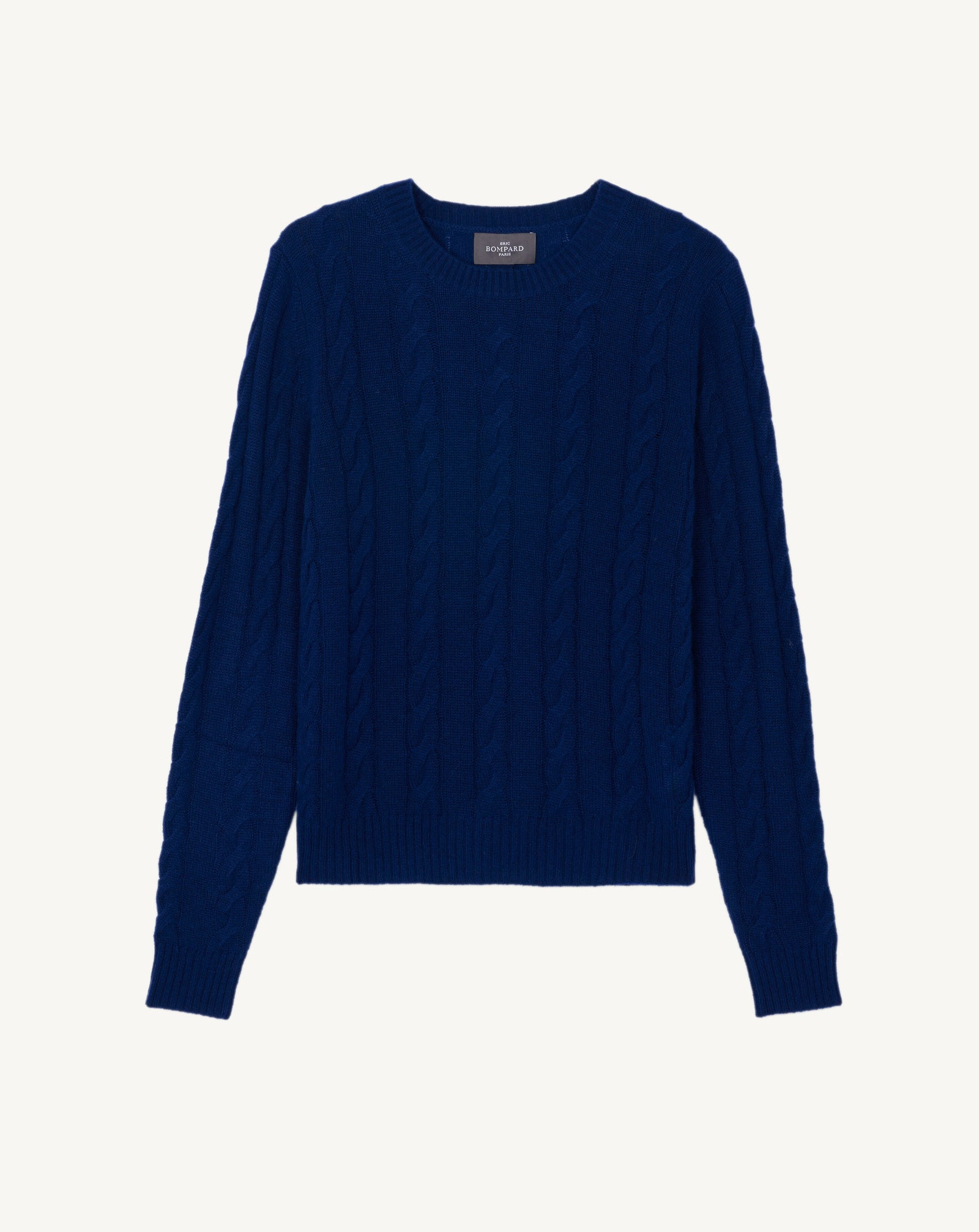 Pull à torsades legères-AMIRAL-100% cachemire