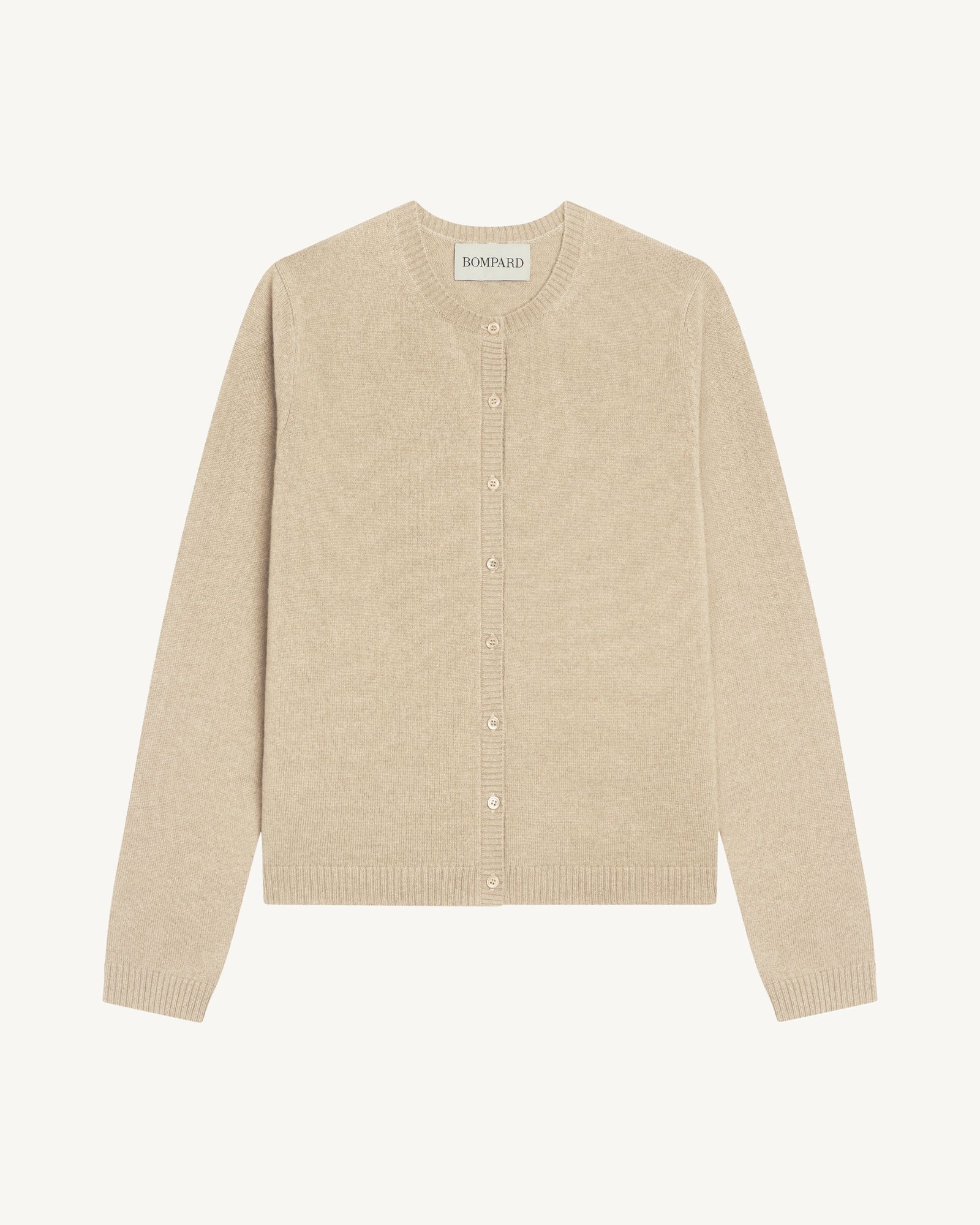 Cardigan  manches boutons-AVOINE-100% cachemire