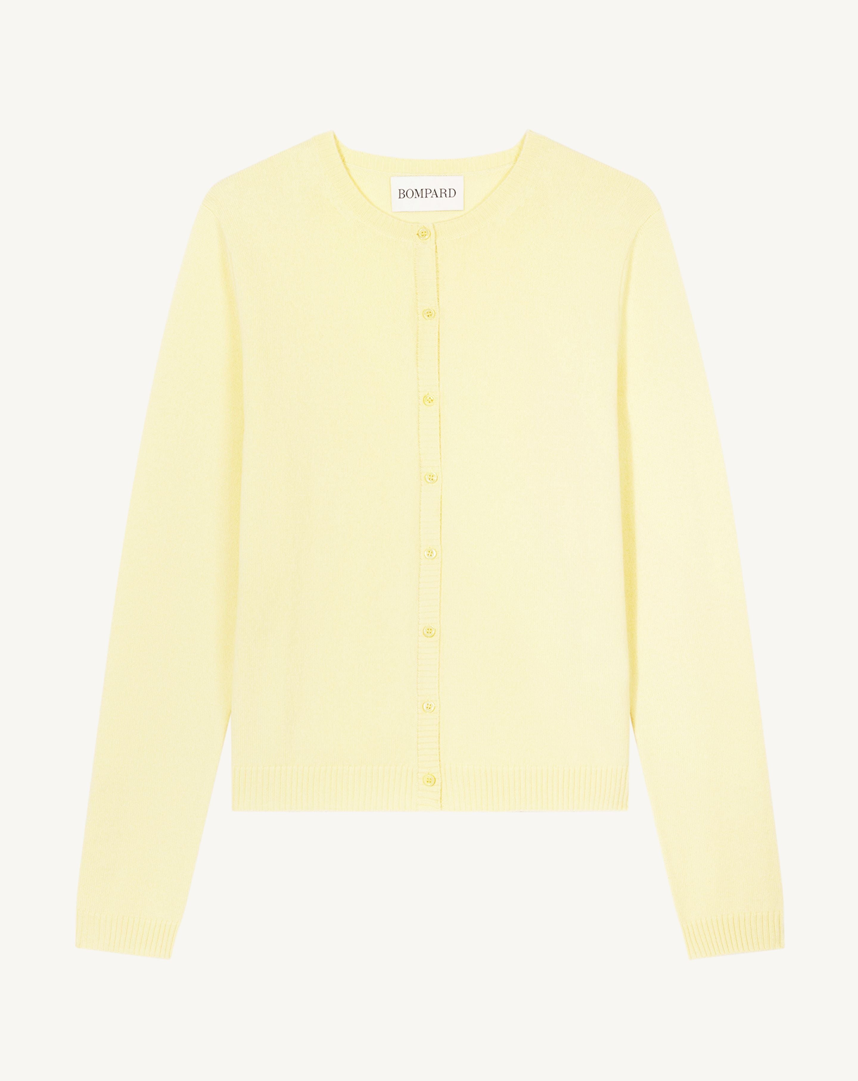 Cardigan  manches boutons-ZESTE-100% cachemire