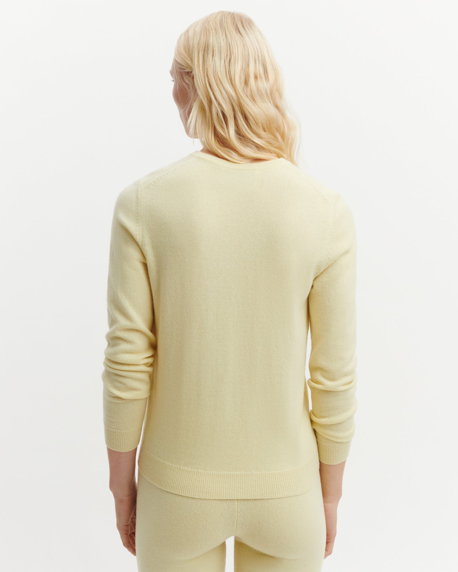 Pull col rond classique-ZESTE-100% cachemire