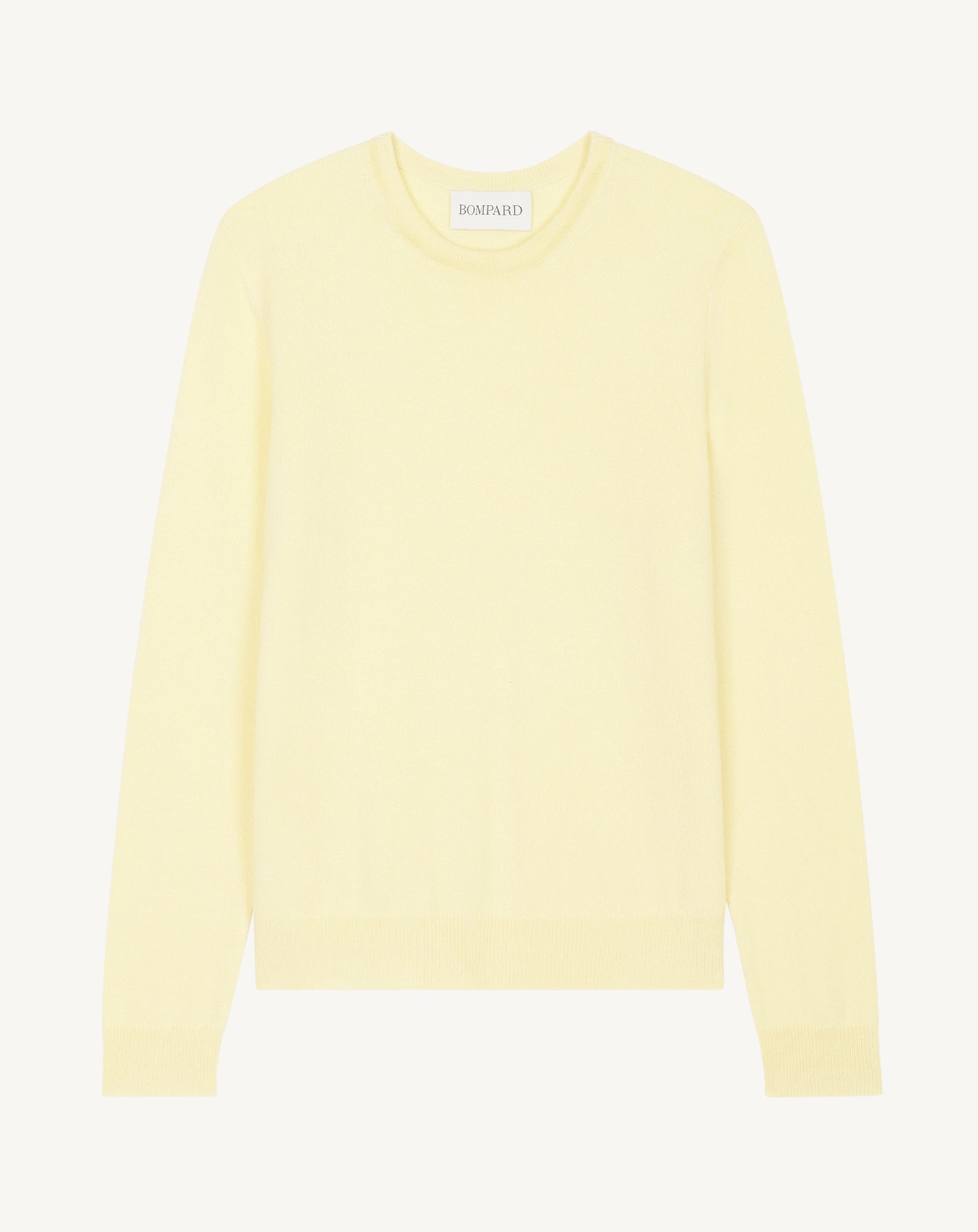 Pull col rond classique-ZESTE-100% cachemire