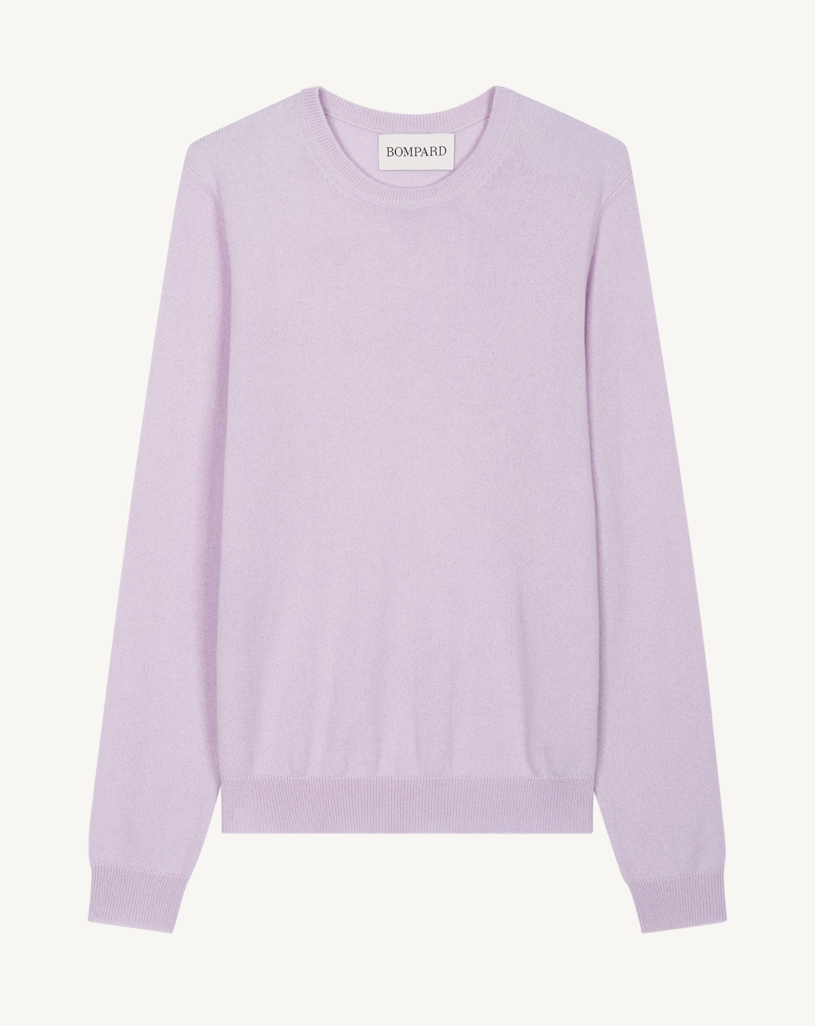 Pull col rond classique-JACINTHE-100% cachemire