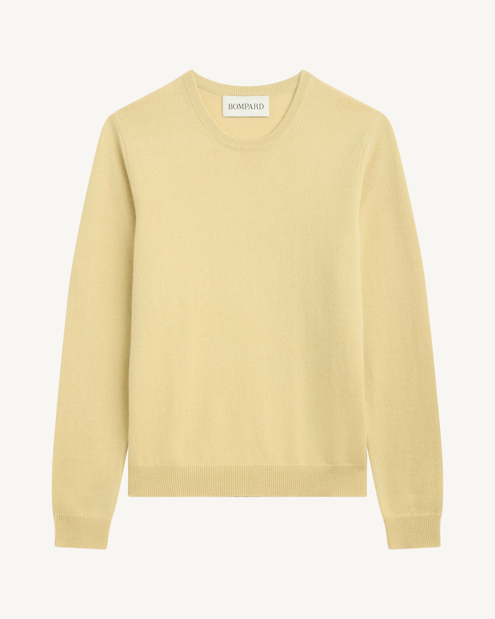 Pull col rond classique-ACACIA-100% cachemire