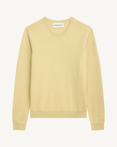 Pull col rond classique-ACACIA-100% cachemire