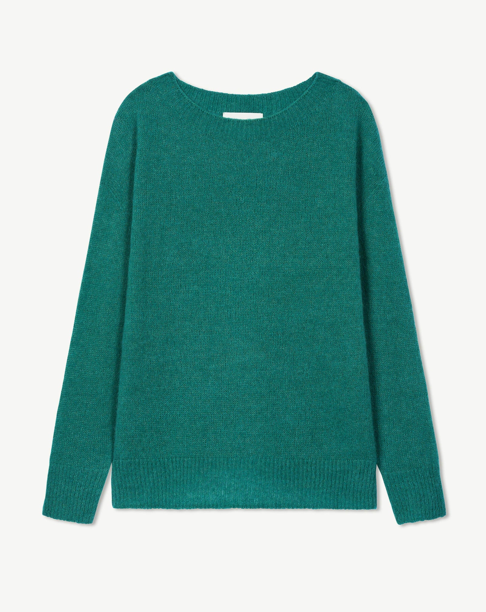 Col rond maille plume-CEDRE-40% baby alpaga 32% cachemire 28% soie