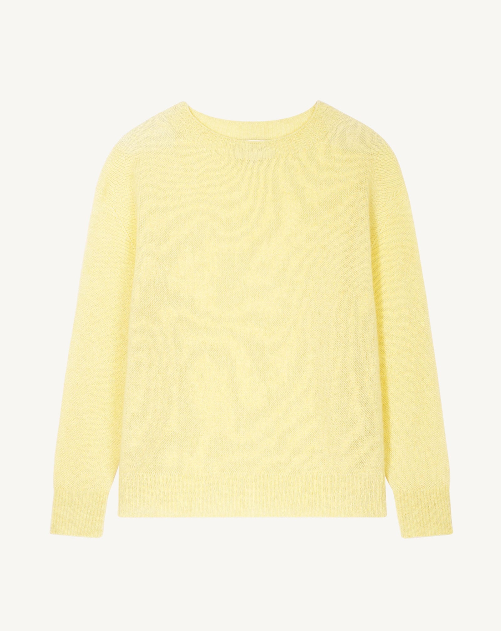 Col rond maille plume-ZESTE-40% : baby alpaga; 32% : soie; 28% : cachemire