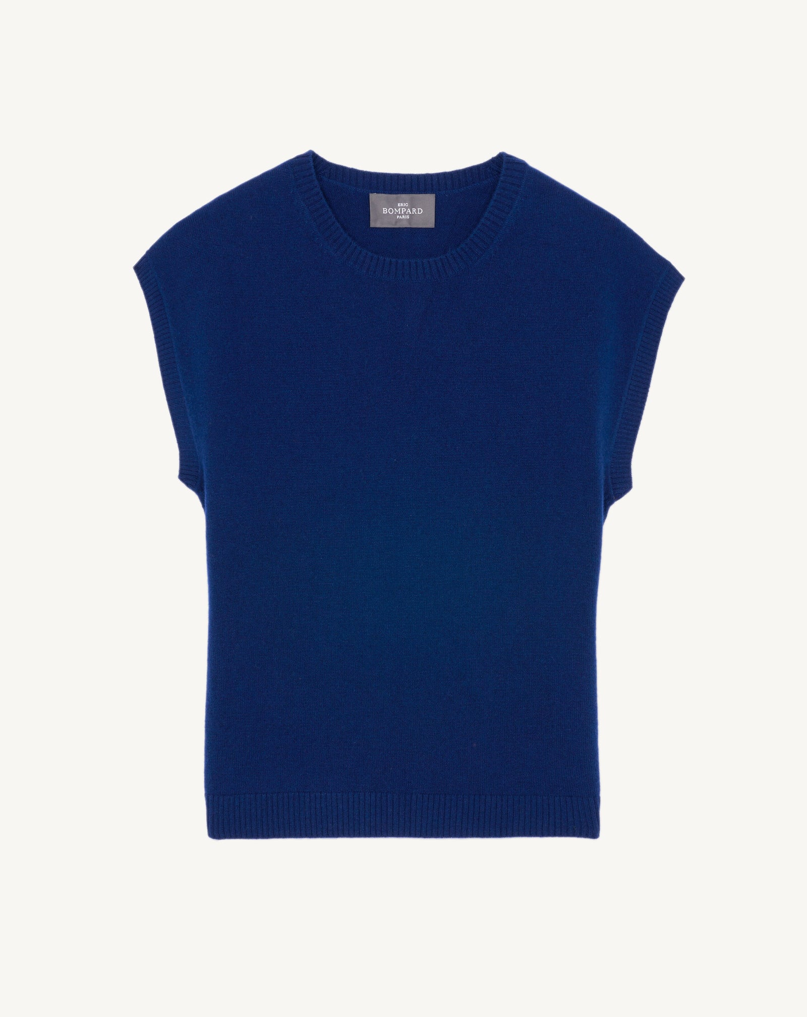 Pull à petites manches-AMIRAL-100% cachemire