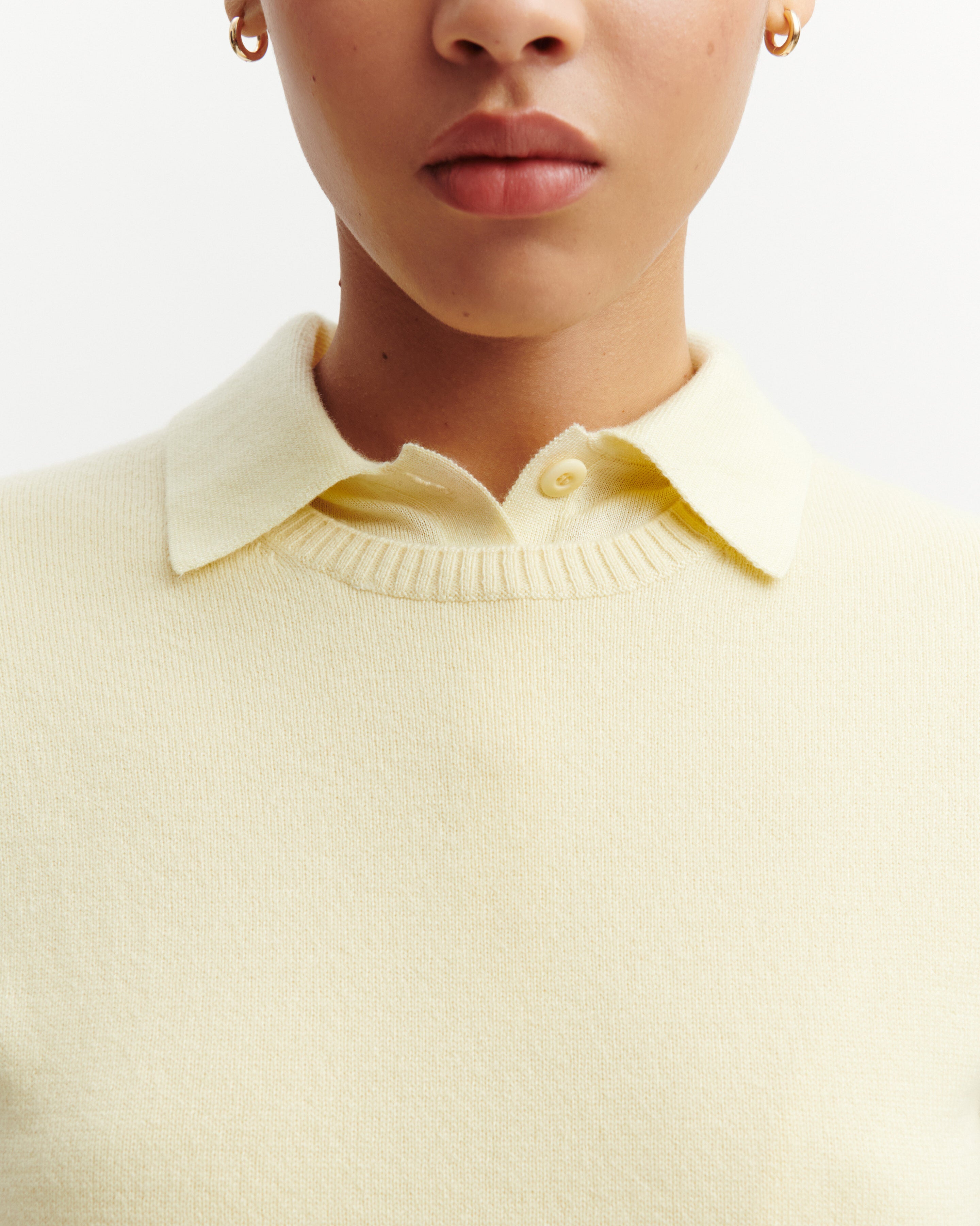 Pull à petites manches-ZESTE-100% cachemire