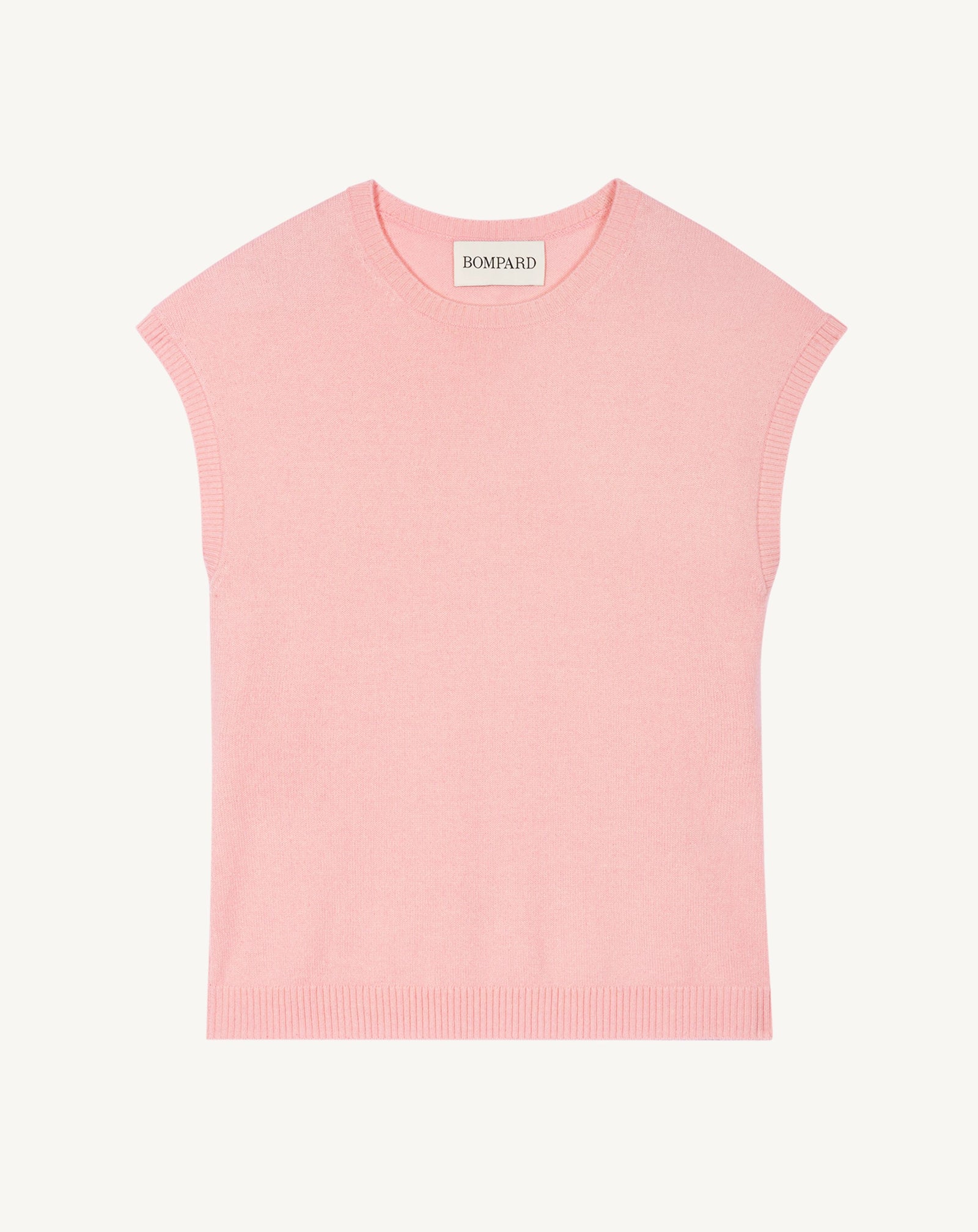 Pull à petites manches-SAKURA-100% cachemire