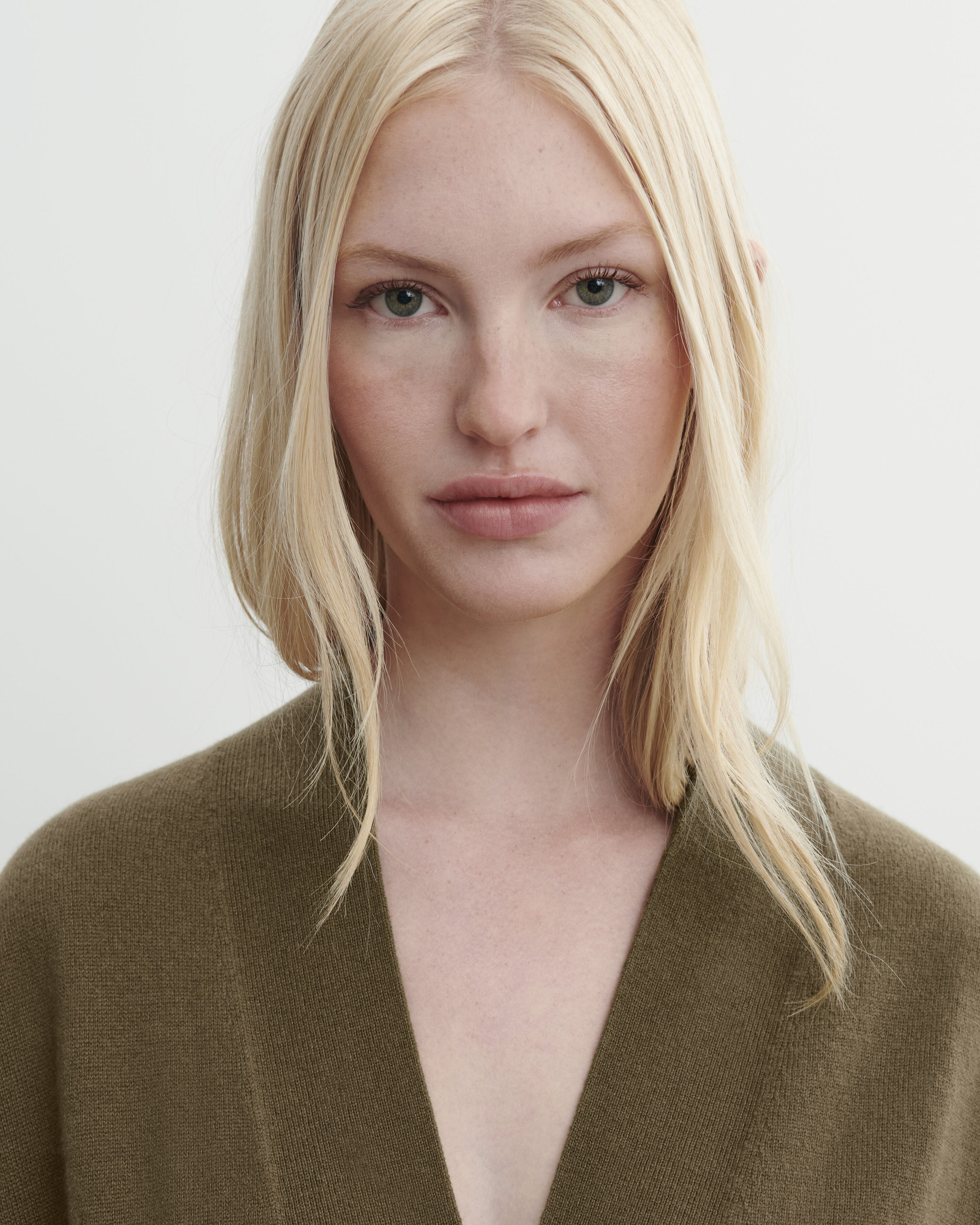 Veste cosy ceinturée-BRONZE-100% cachemire