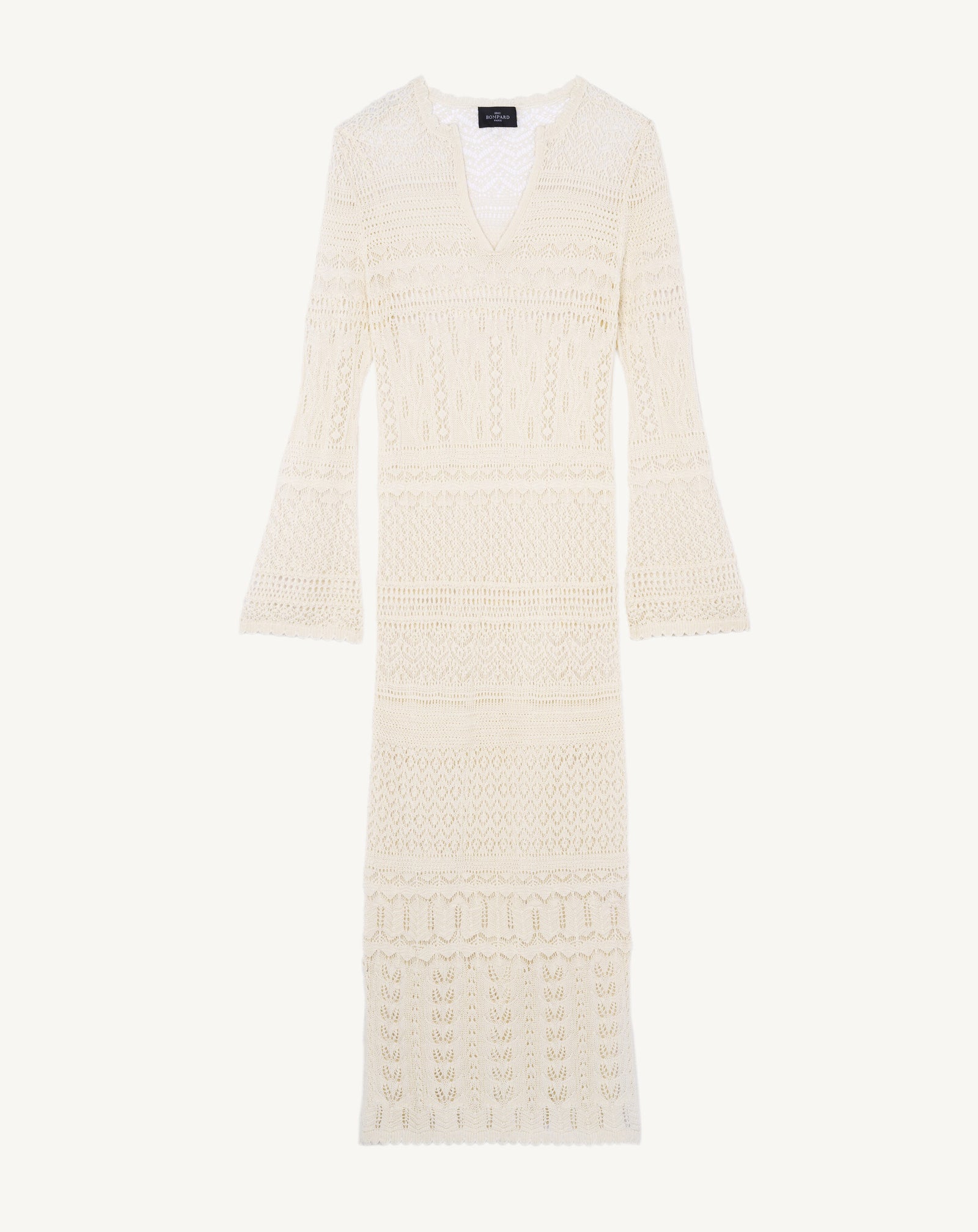 Robe tunique pointelle-PANNA-100% coton