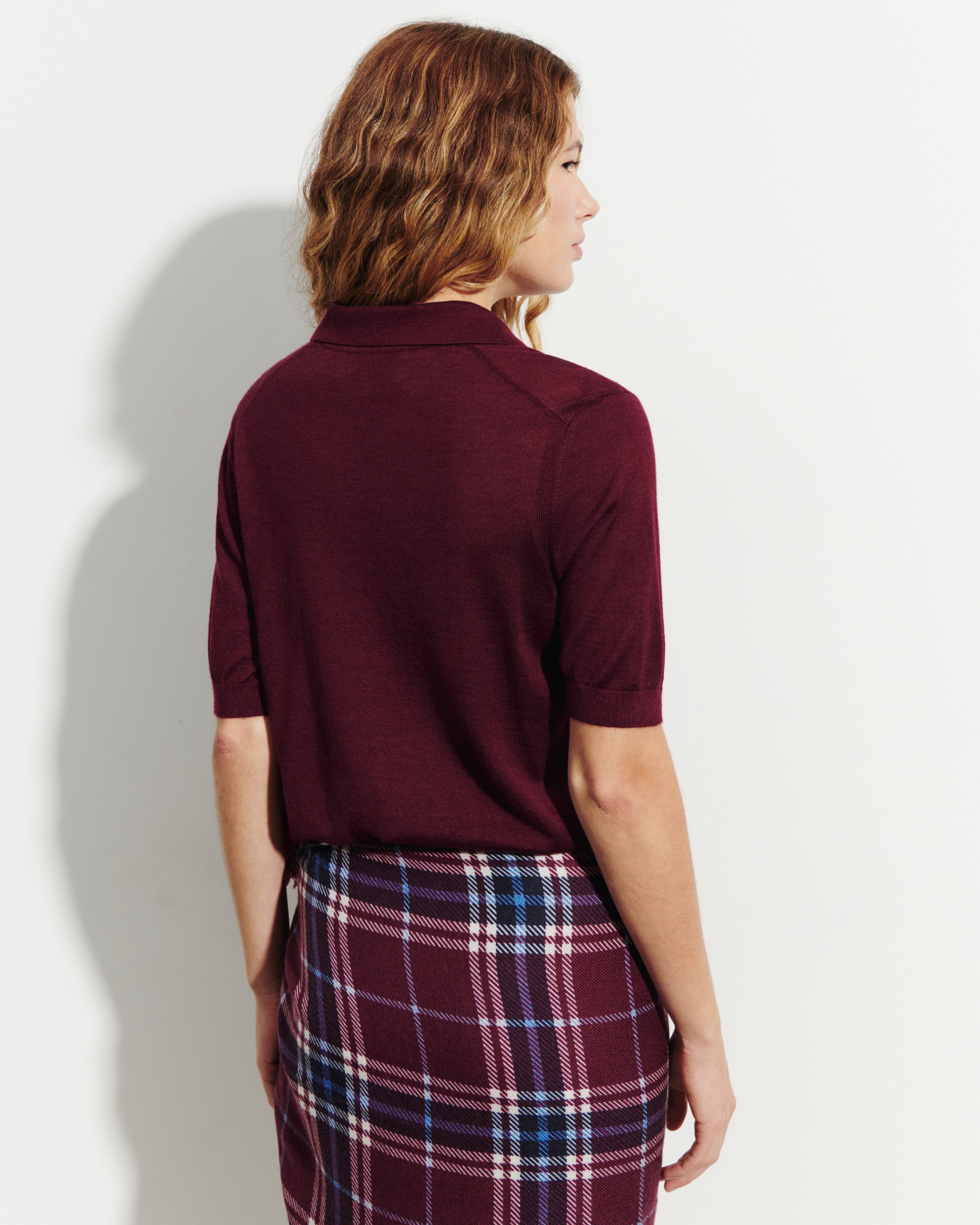 Polo ultrafin-OXALIS-70% cachemire 30% soie