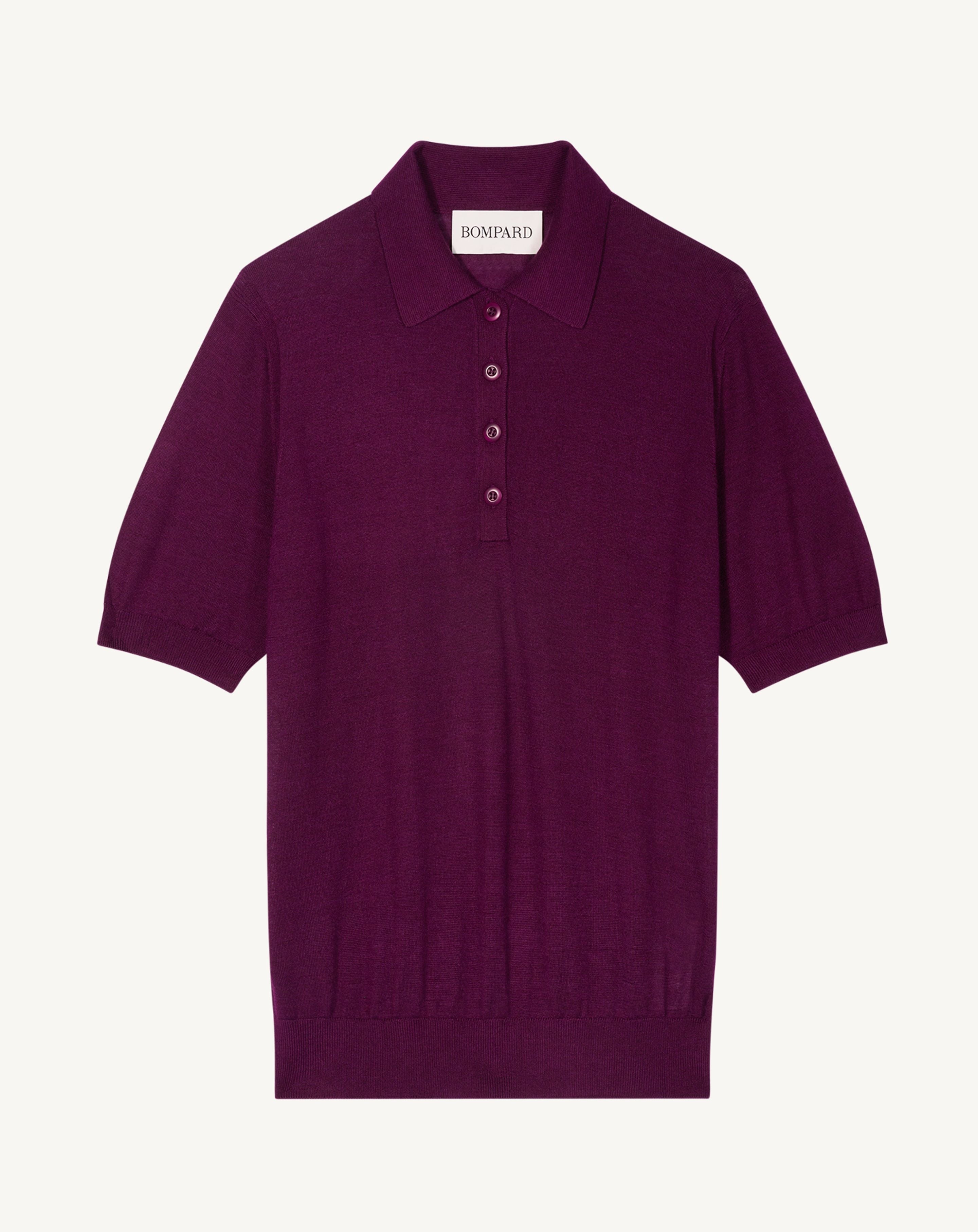 Polo ultrafin-OXALIS-70% cachemire 30% soie