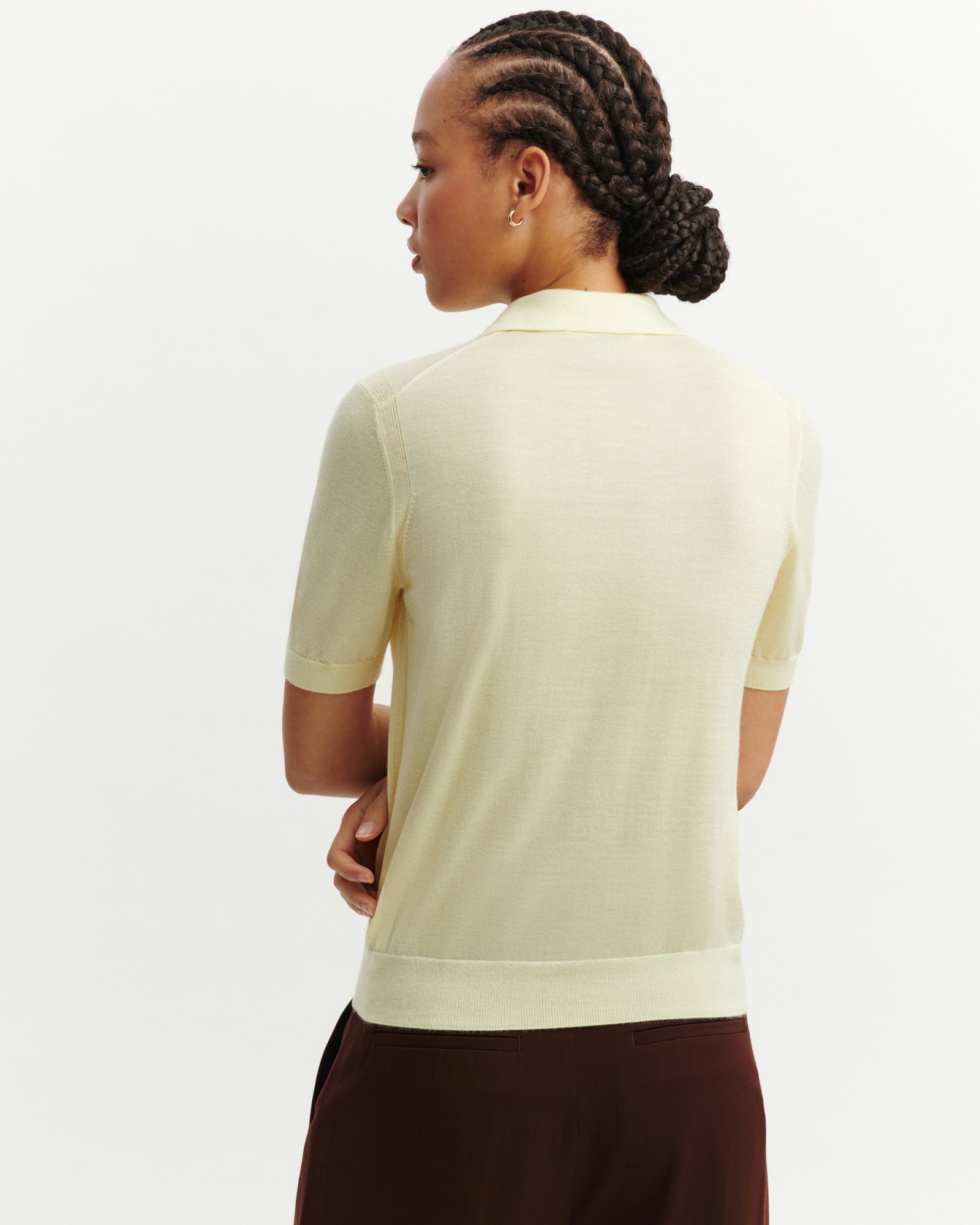 Polo ultrafin-ZESTE-70% cachemire 30% soie