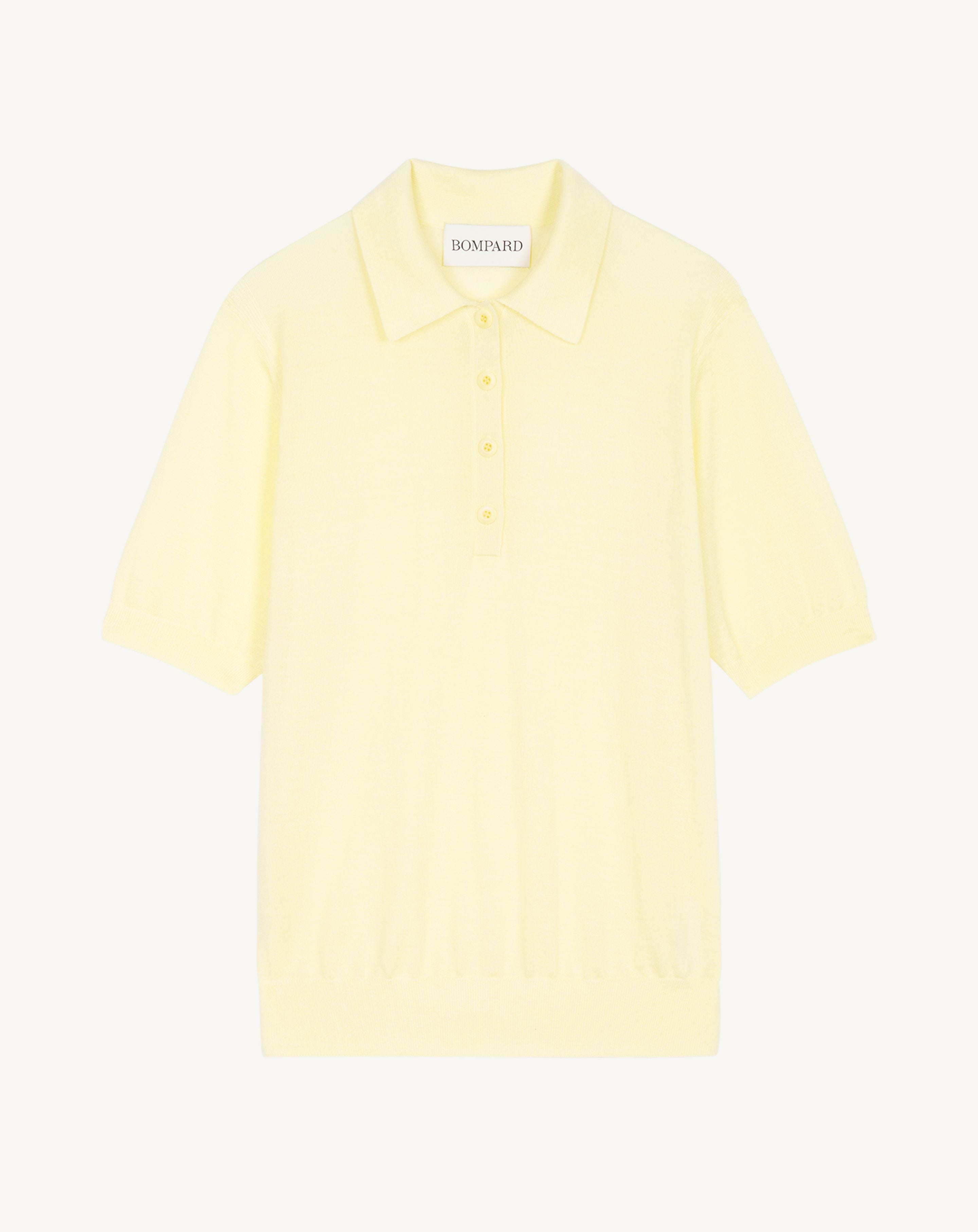 Polo ultrafin-ZESTE-70% cachemire 30% soie