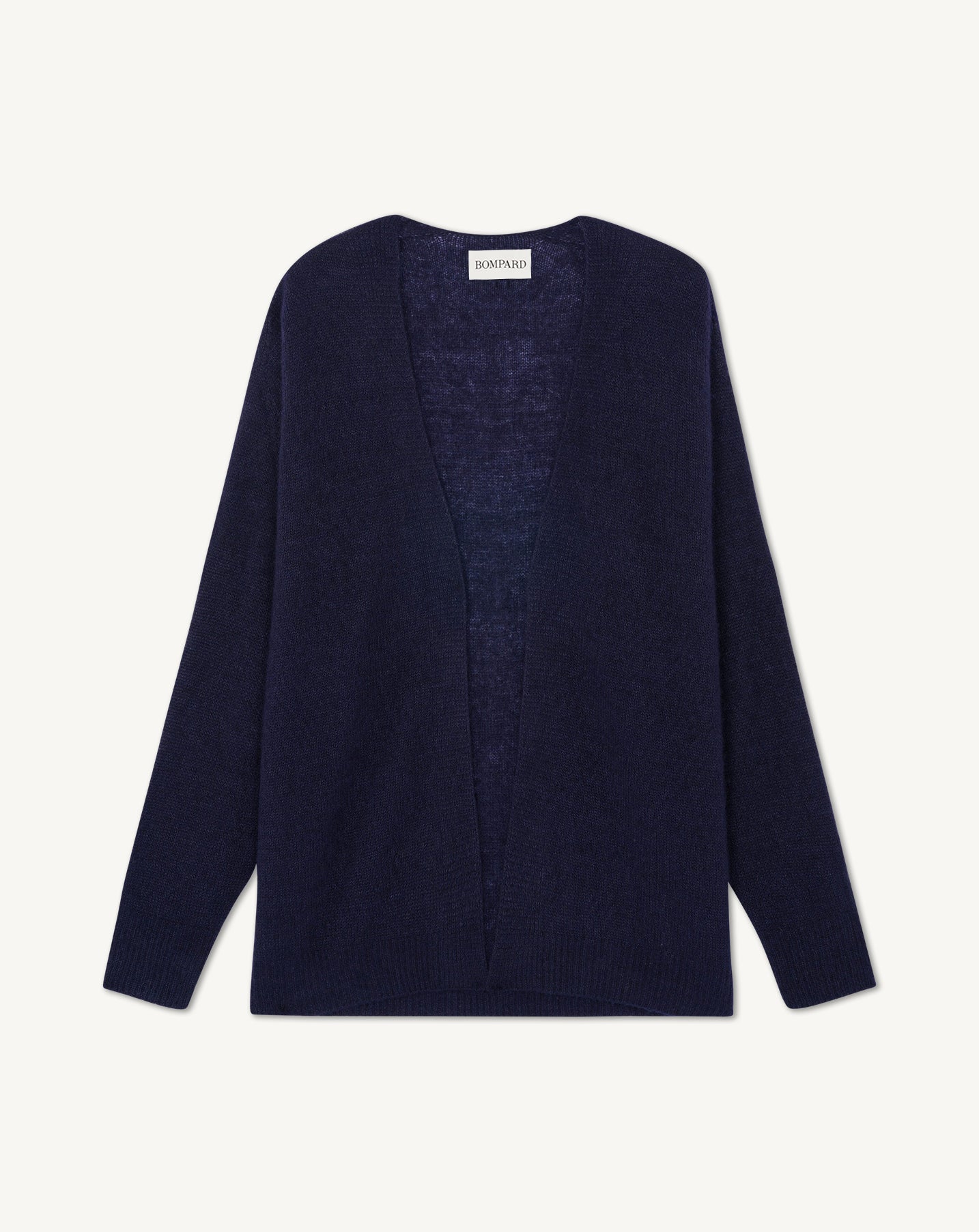 Gilet cachemire plume-MARINE-30% cachemire 30% soie 40% alpaga