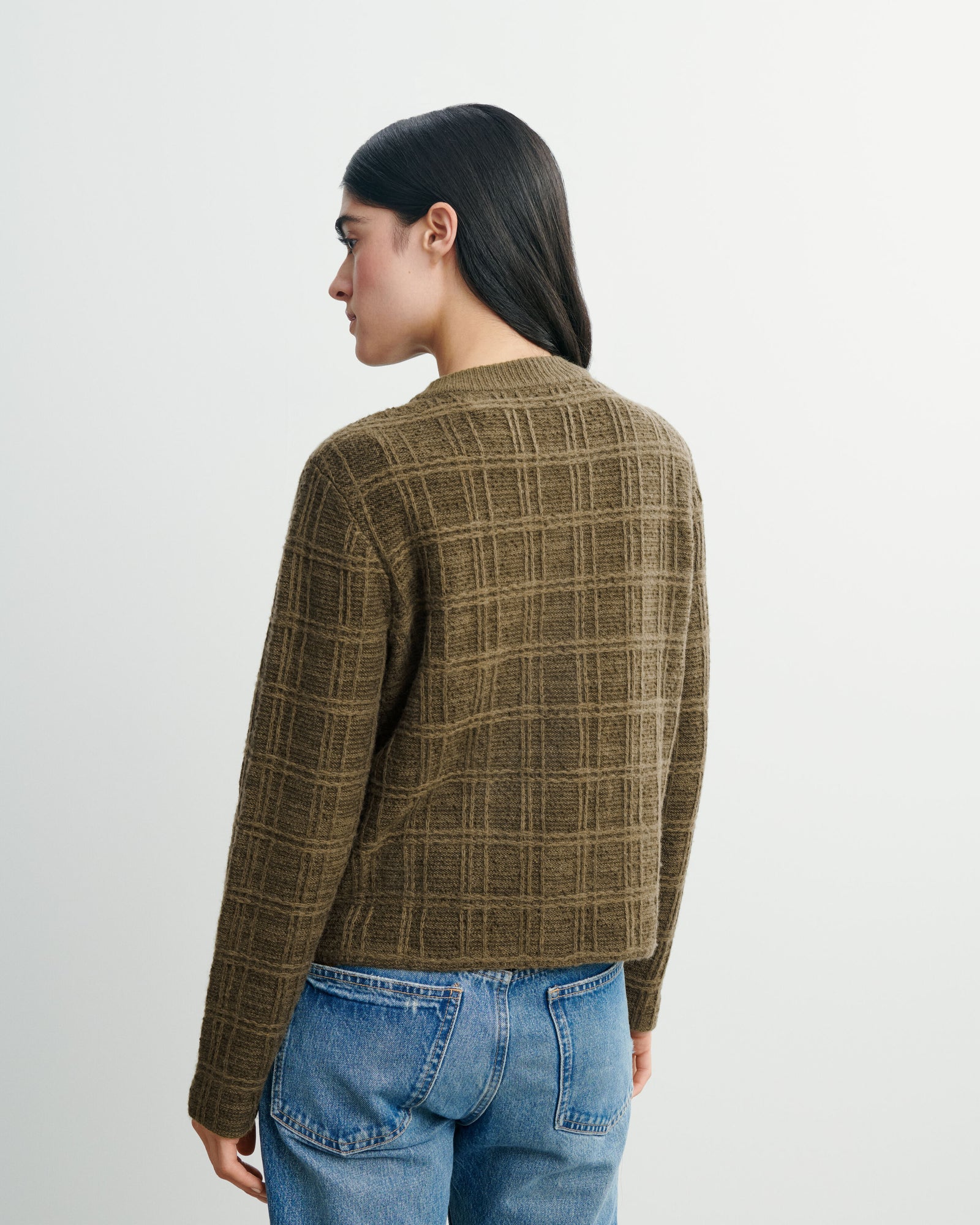Veste en tweed à poches-BRONZE-41% laine 17% cachemire 42% coton