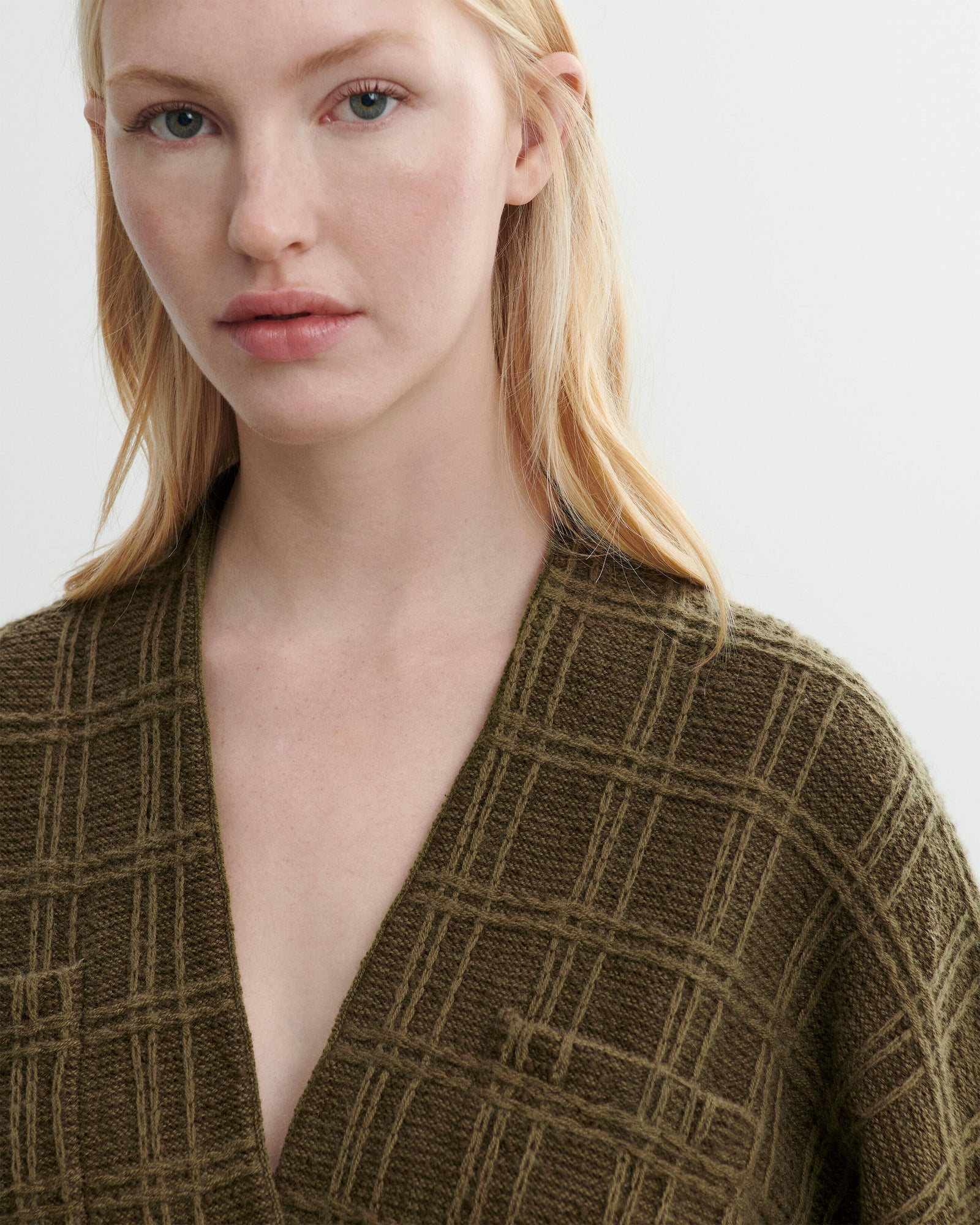 Veste cosy en tweed-BRONZE-44% coton 39% laine 17% cachemire