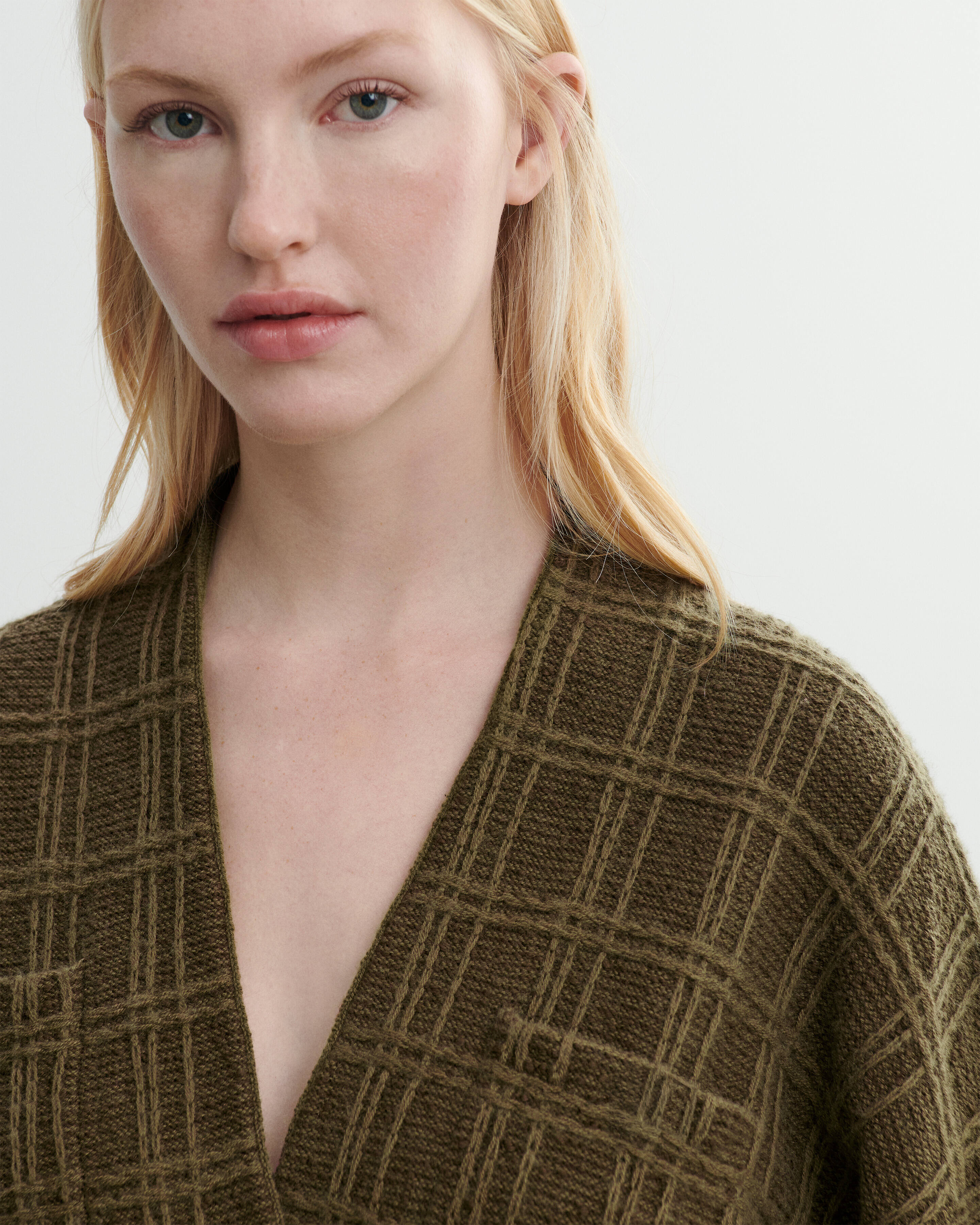 Veste cosy en tweed-BRONZE-44% coton 39% laine 17% cachemire