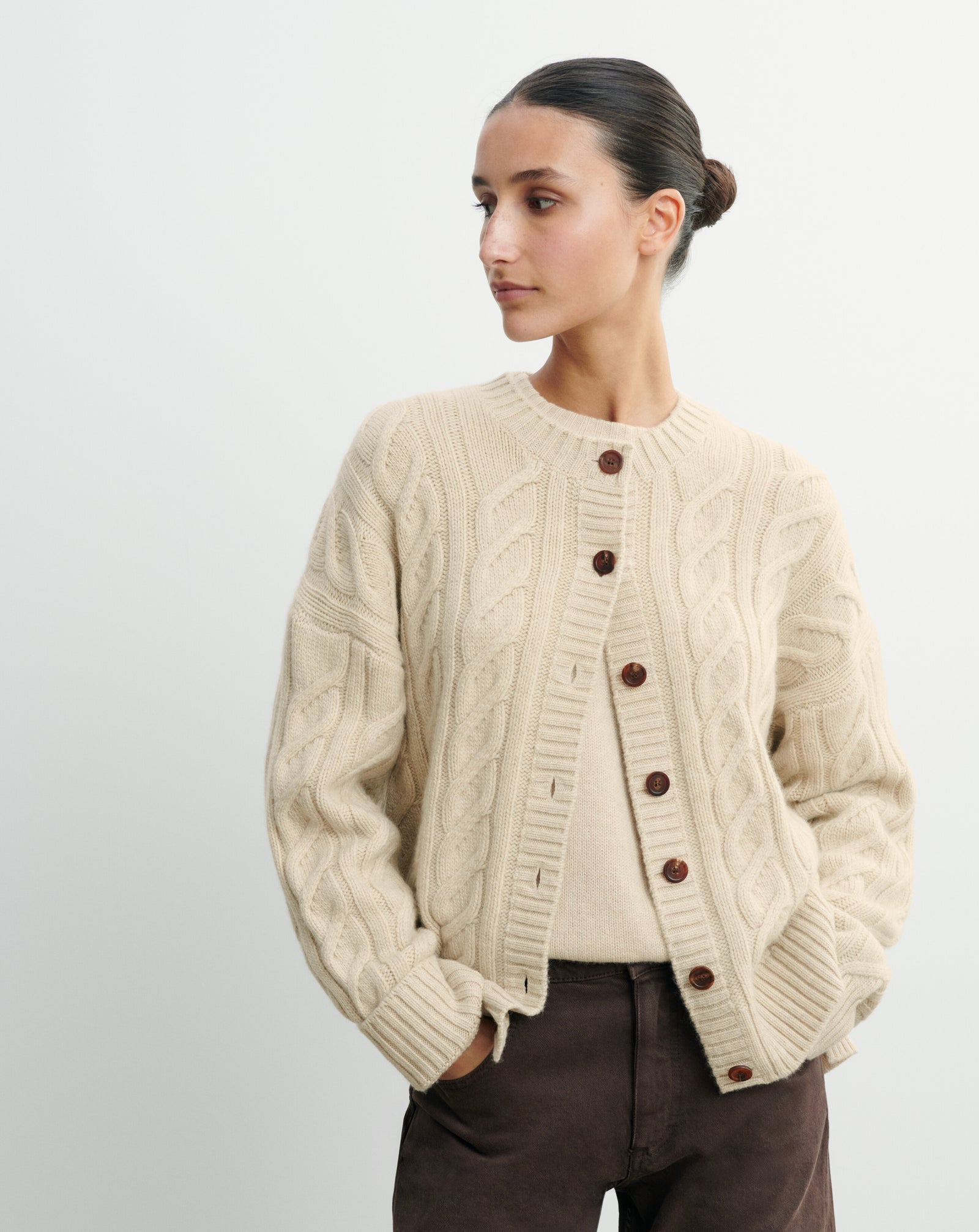 Cardigan maxi torsades-AVOINE-100% cachemire