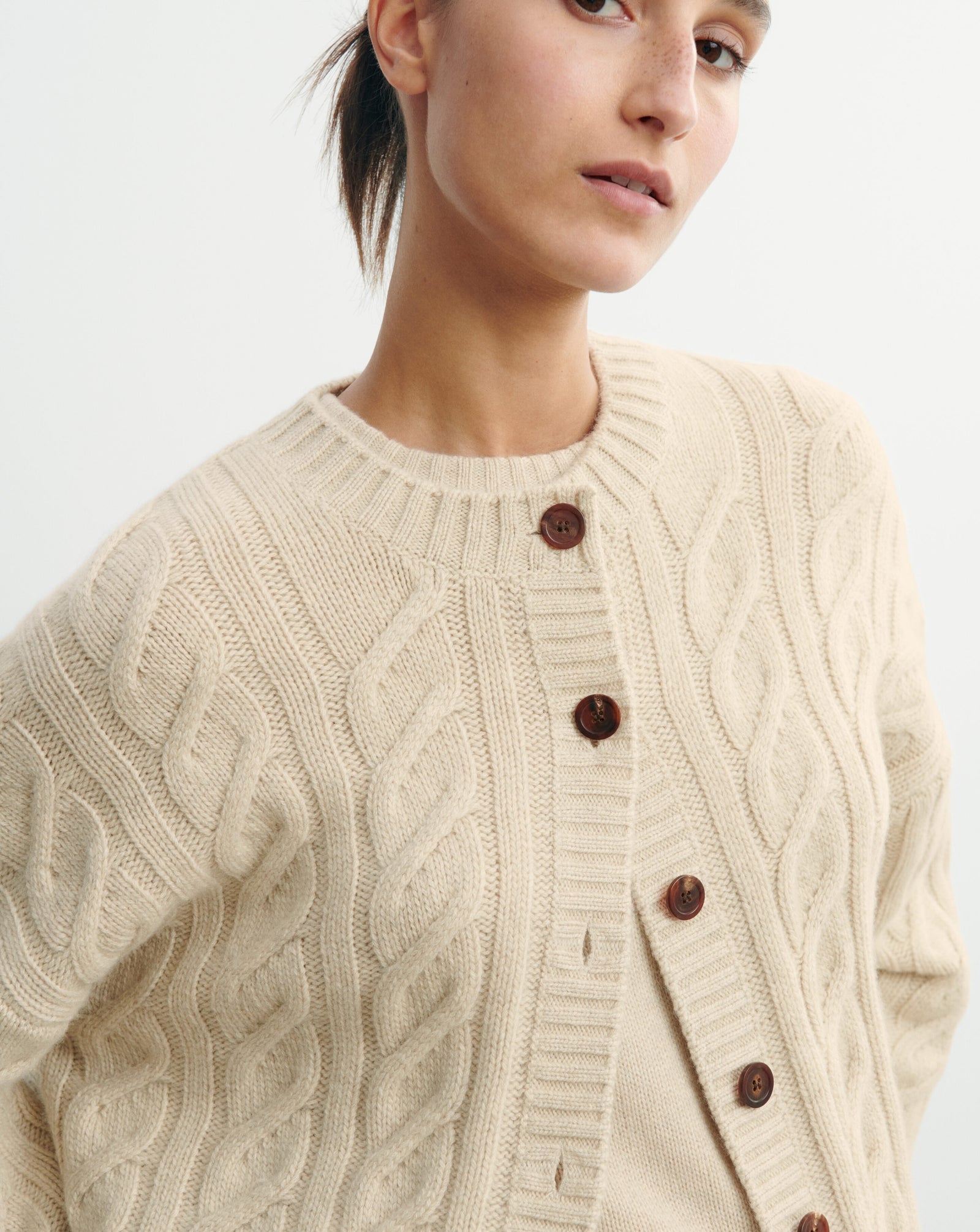 Cardigan maxi torsades-AVOINE-100% cachemire