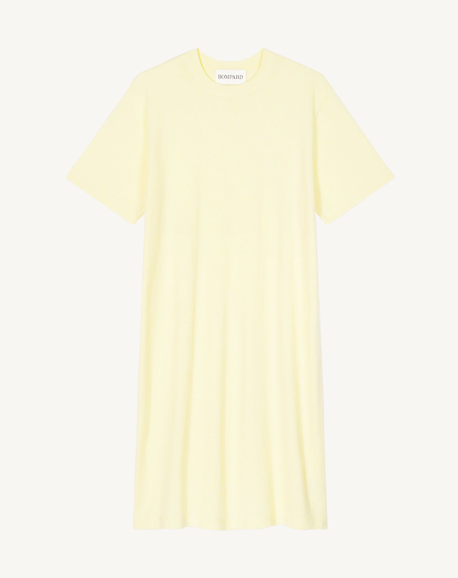 Robe T-shirt courte-ZESTE-85% pima coton 15% cachemire