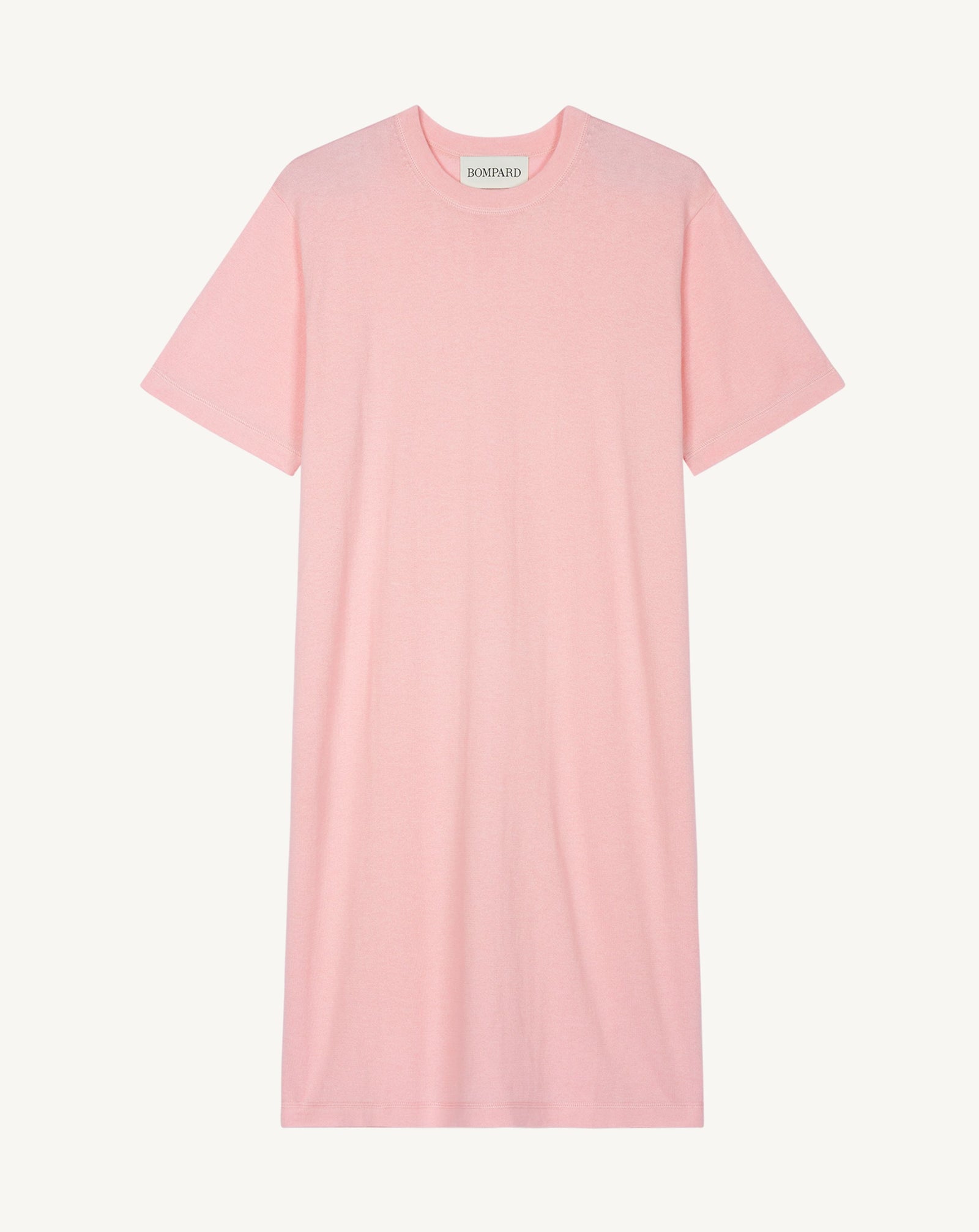 Robe T-shirt courte-SAKURA-85% pima coton 15% cachemire