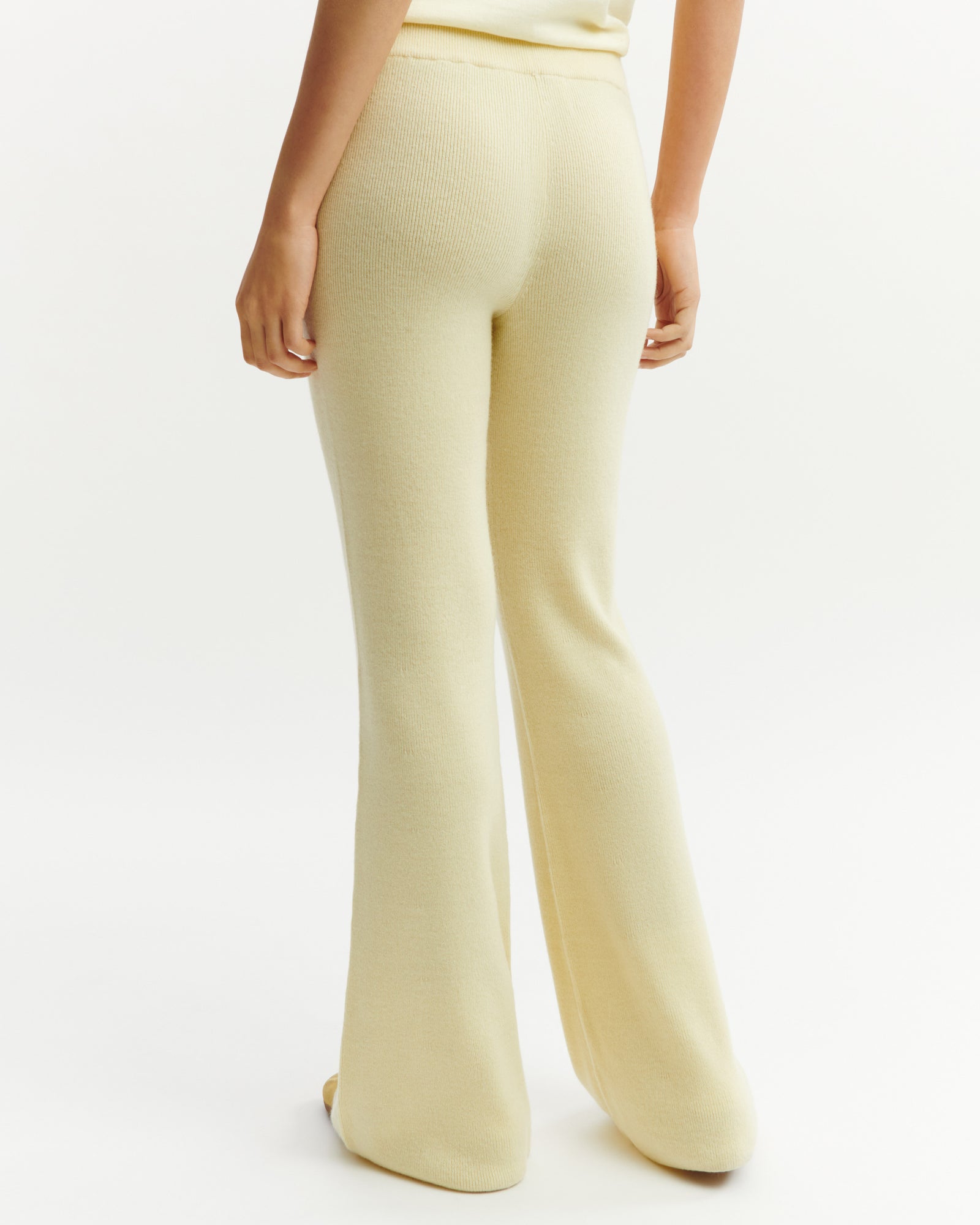 Pantalon évasé-ZESTE-100% cachemire