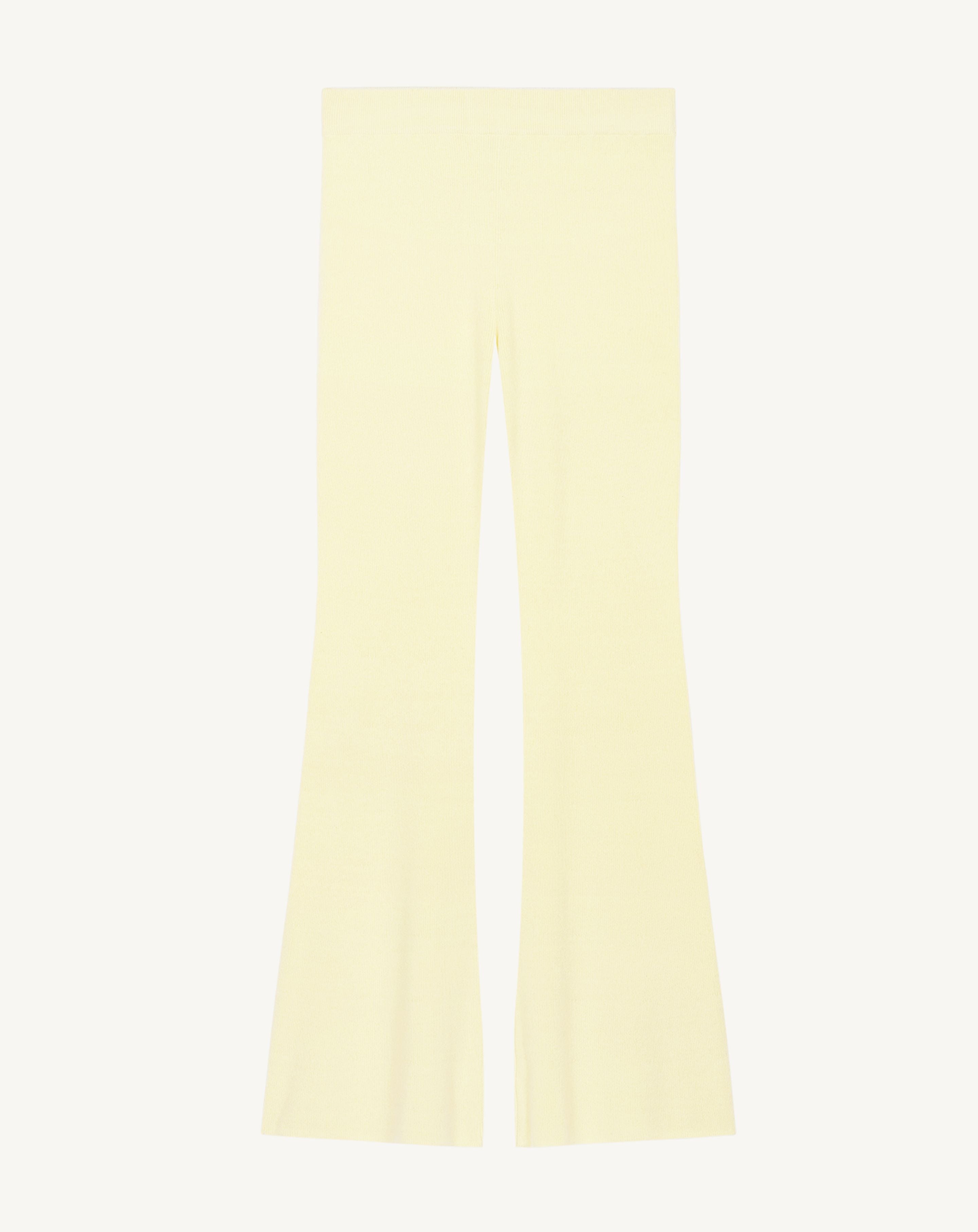Pantalon évasé-ZESTE-100% cachemire