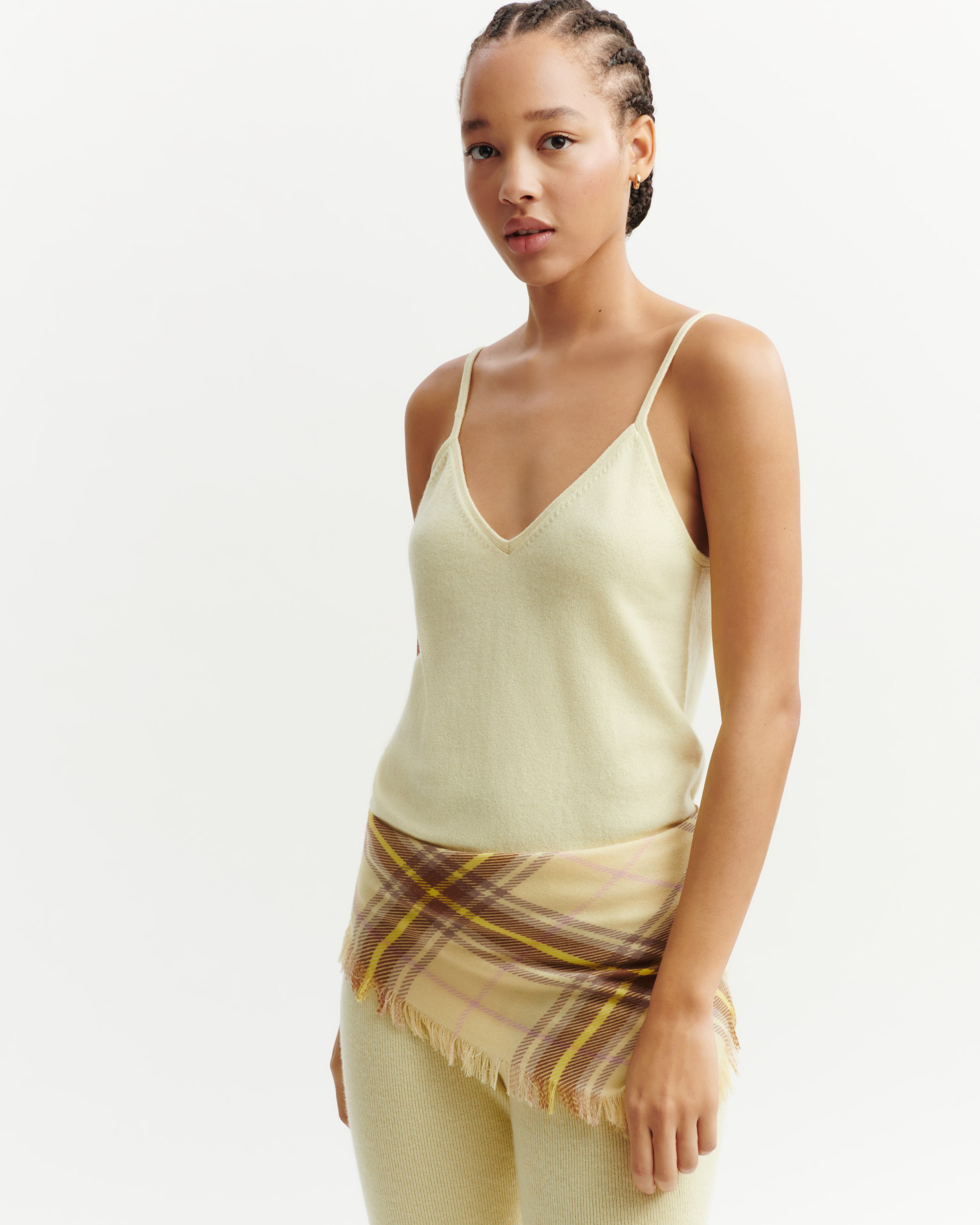 Débardeur à bretelles-ZESTE-100% cachemire