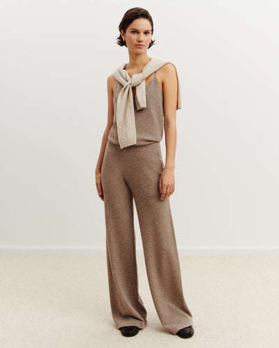 Pantalon ample-MILLET-100% cachemire