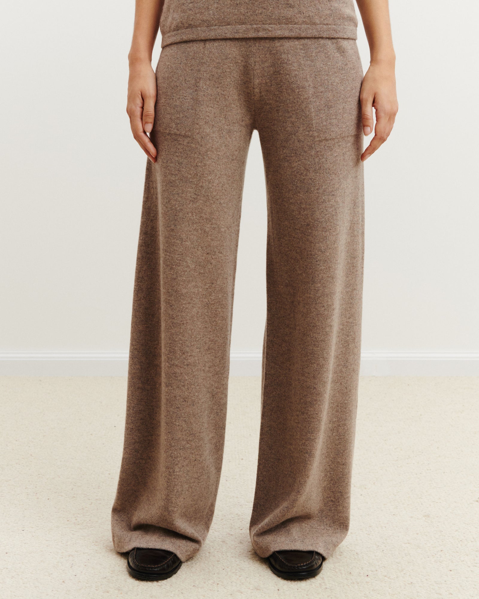 Pantalon ample-MILLET-100% cachemire